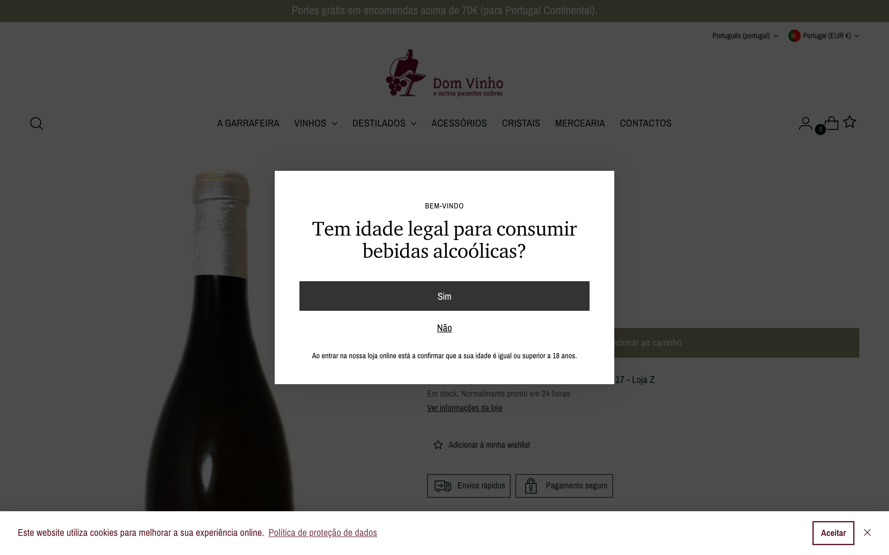 DOM VINHO | WINE STORE screenshot 3
