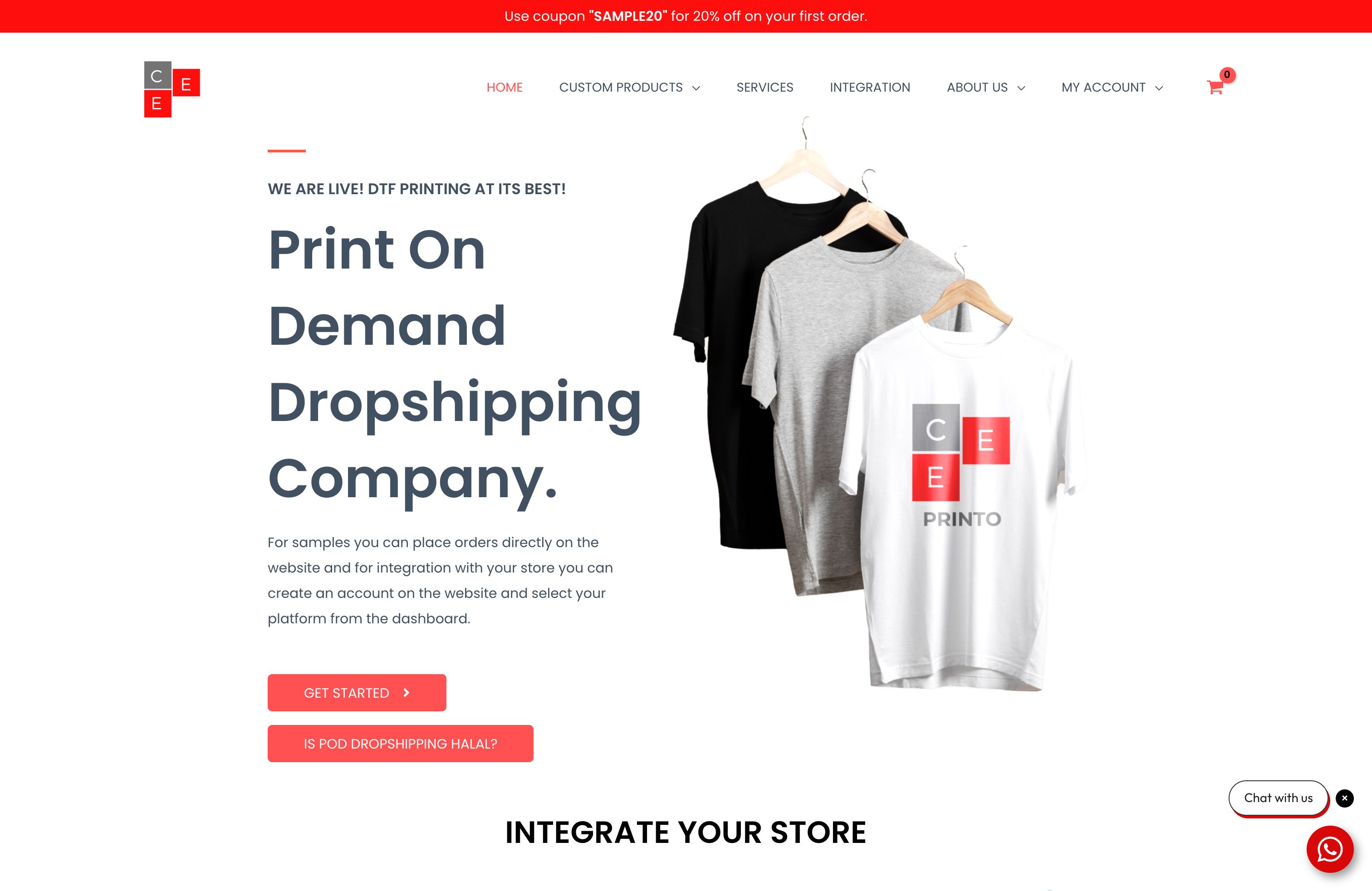 CeePrinto - Print On Demand Dropshipping Company screenshot