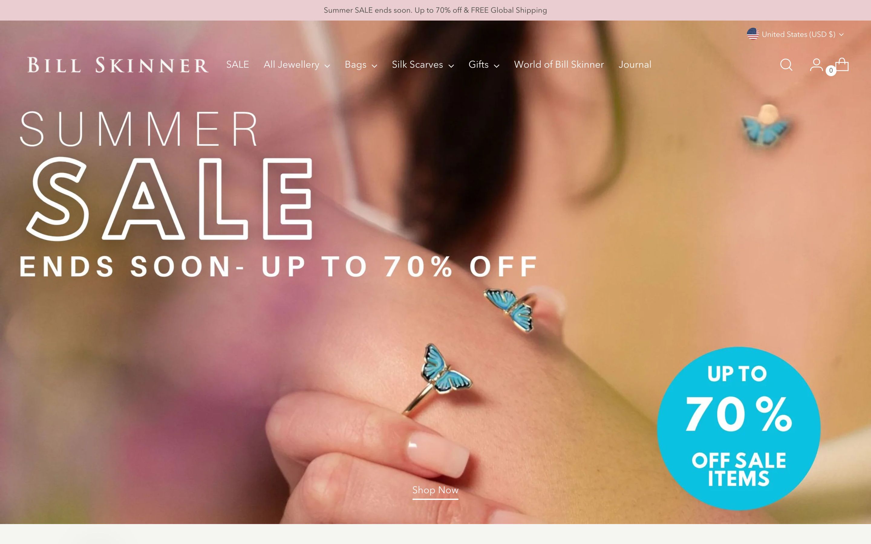 Bill Skinner Studio > Custom Website to Shopify Migration & Devlopment screenshot 6