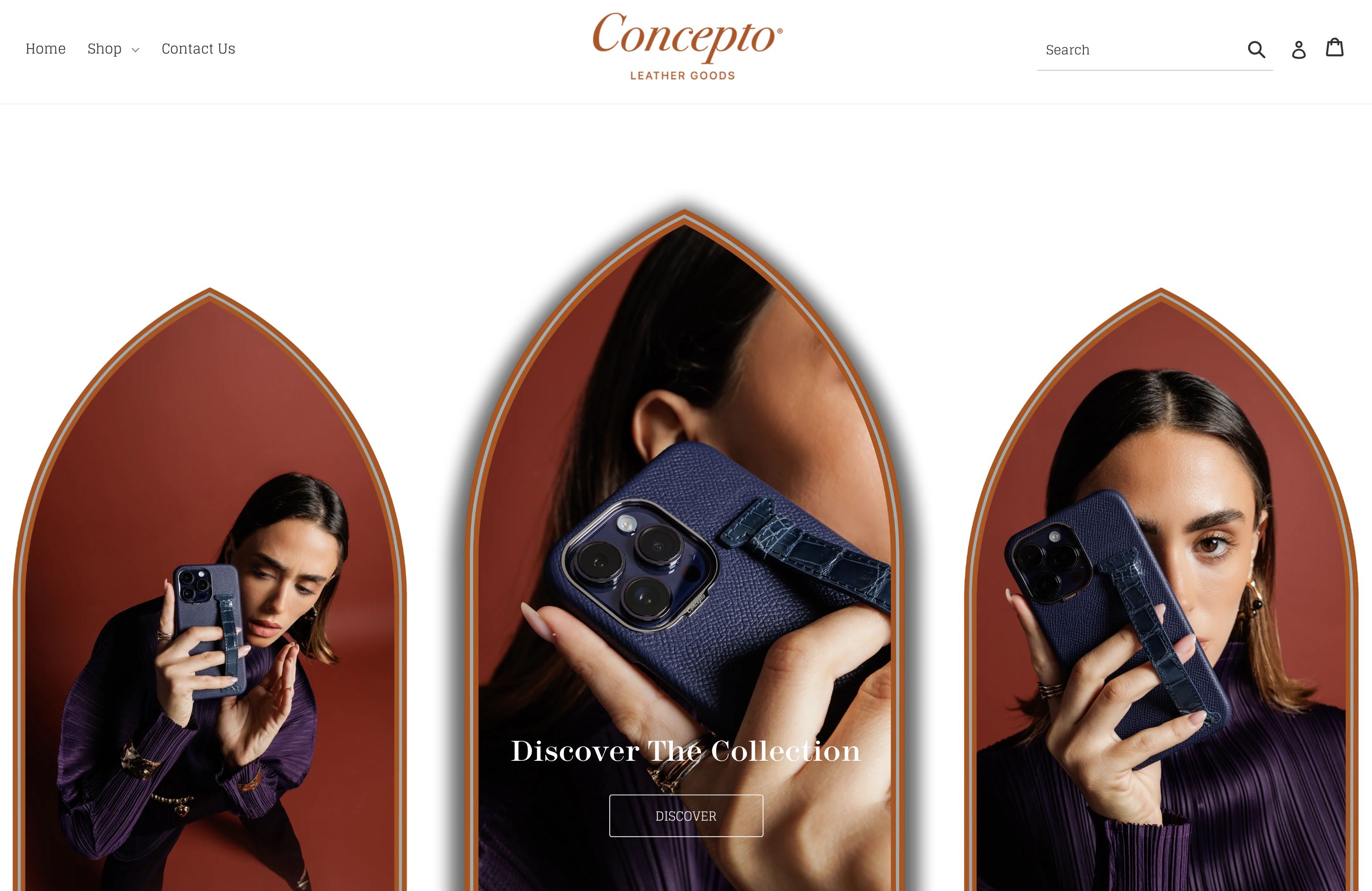Customization store-(https://www.conceptodoha.com/) screenshot