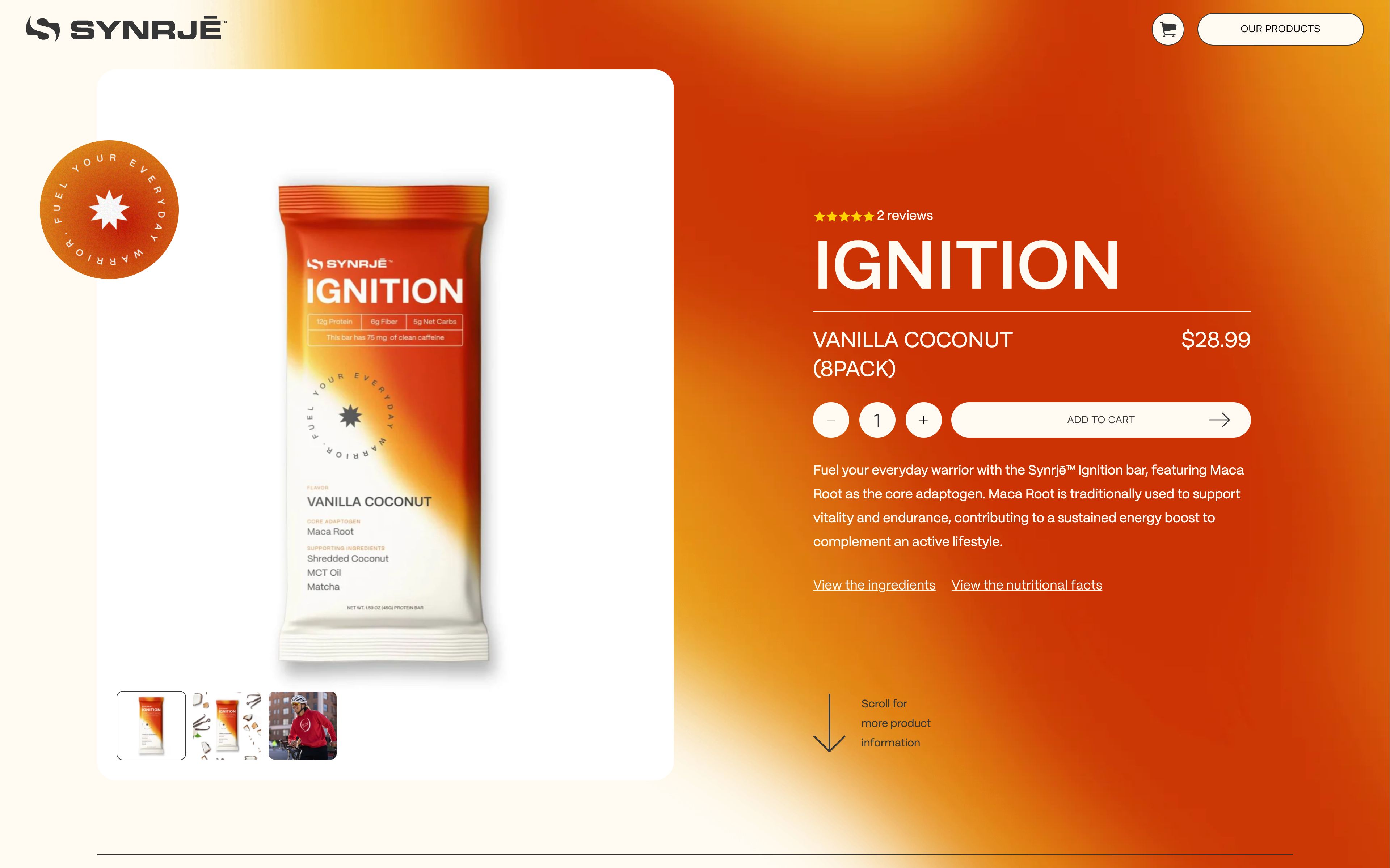 Shopify Store Design for high-quality chocolate bars Product screenshot 3