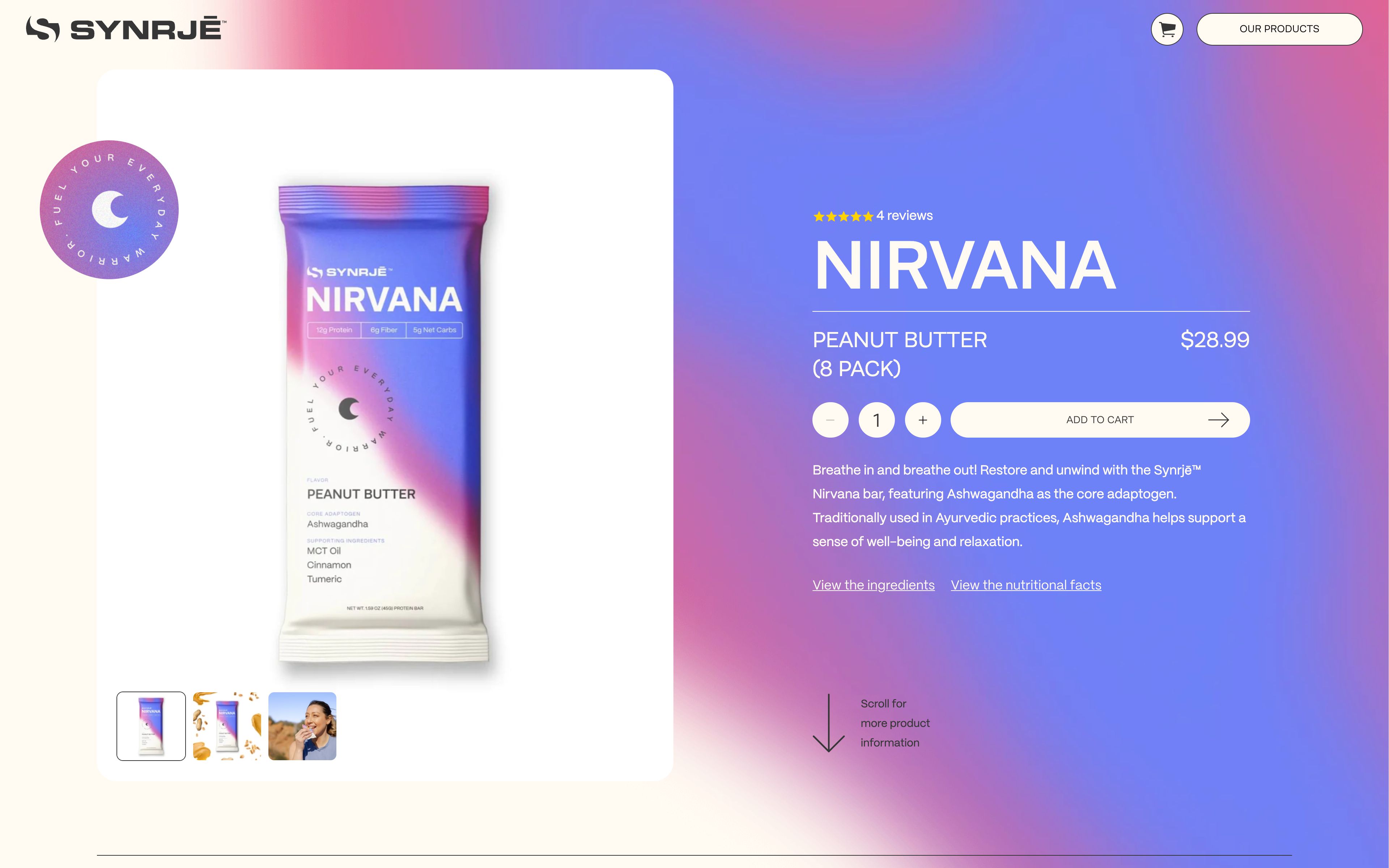 Shopify Store Design for high-quality chocolate bars Product screenshot