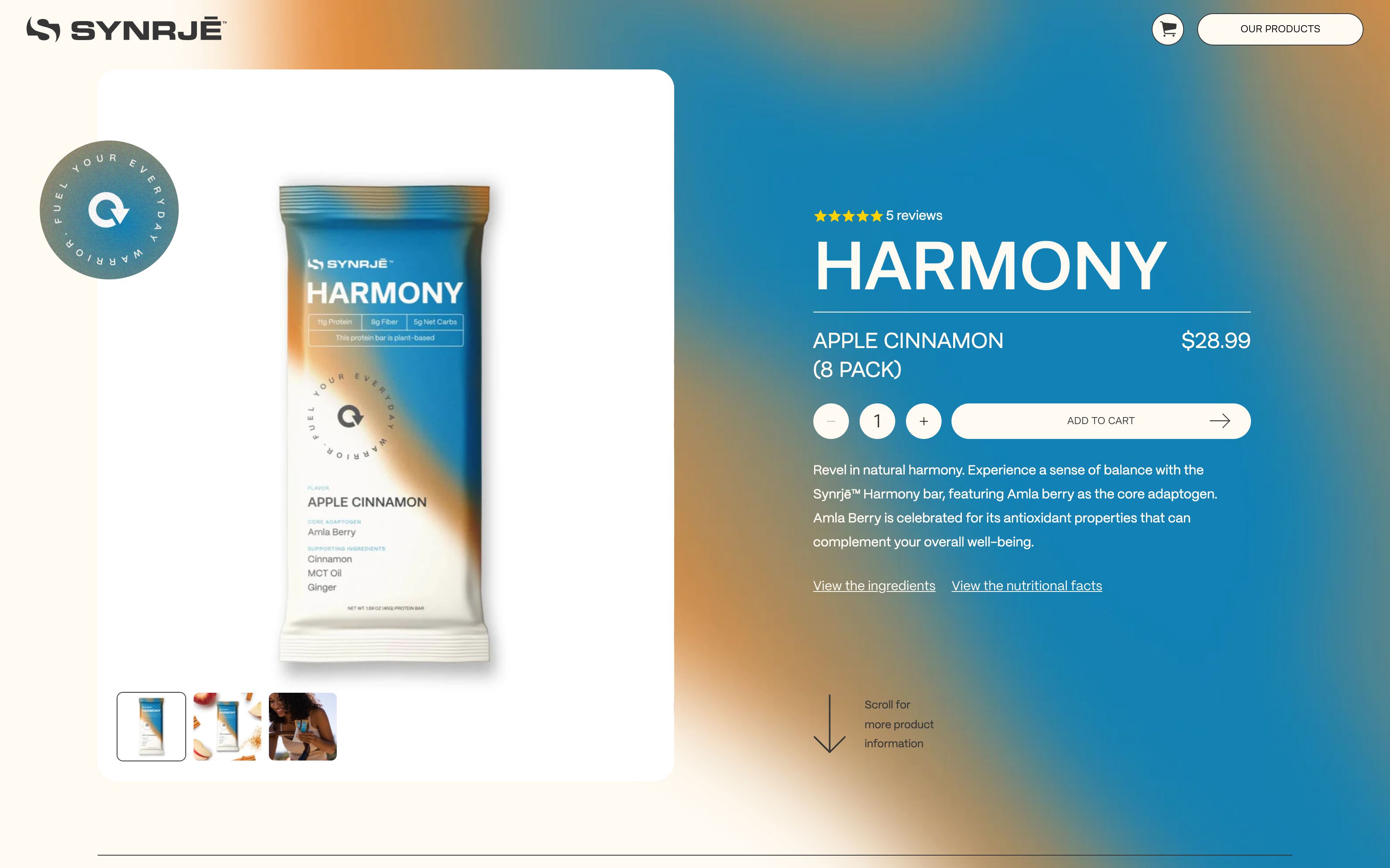 Shopify Store Design for high-quality chocolate bars Product screenshot 2