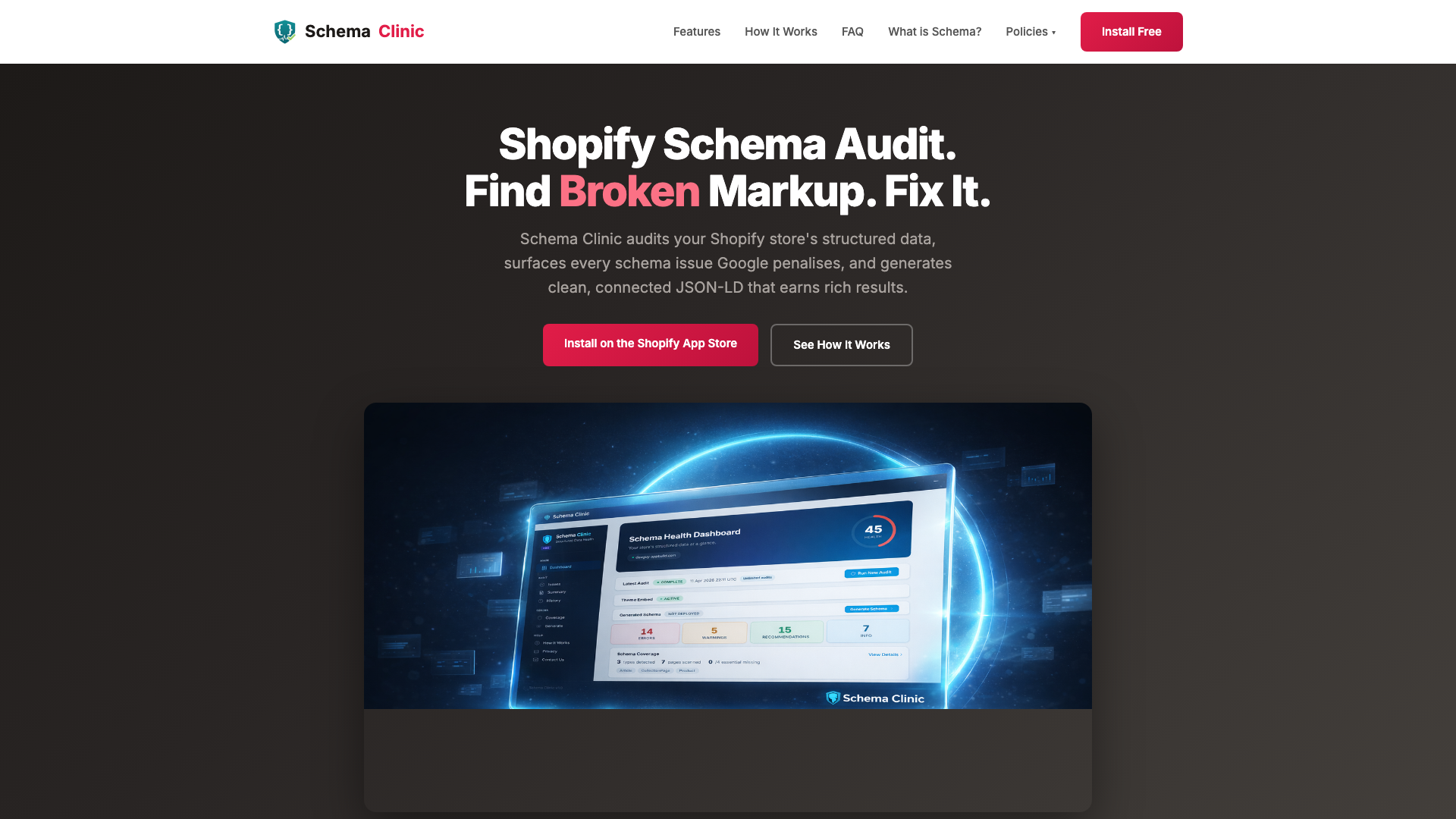 Schema Clinic screenshot