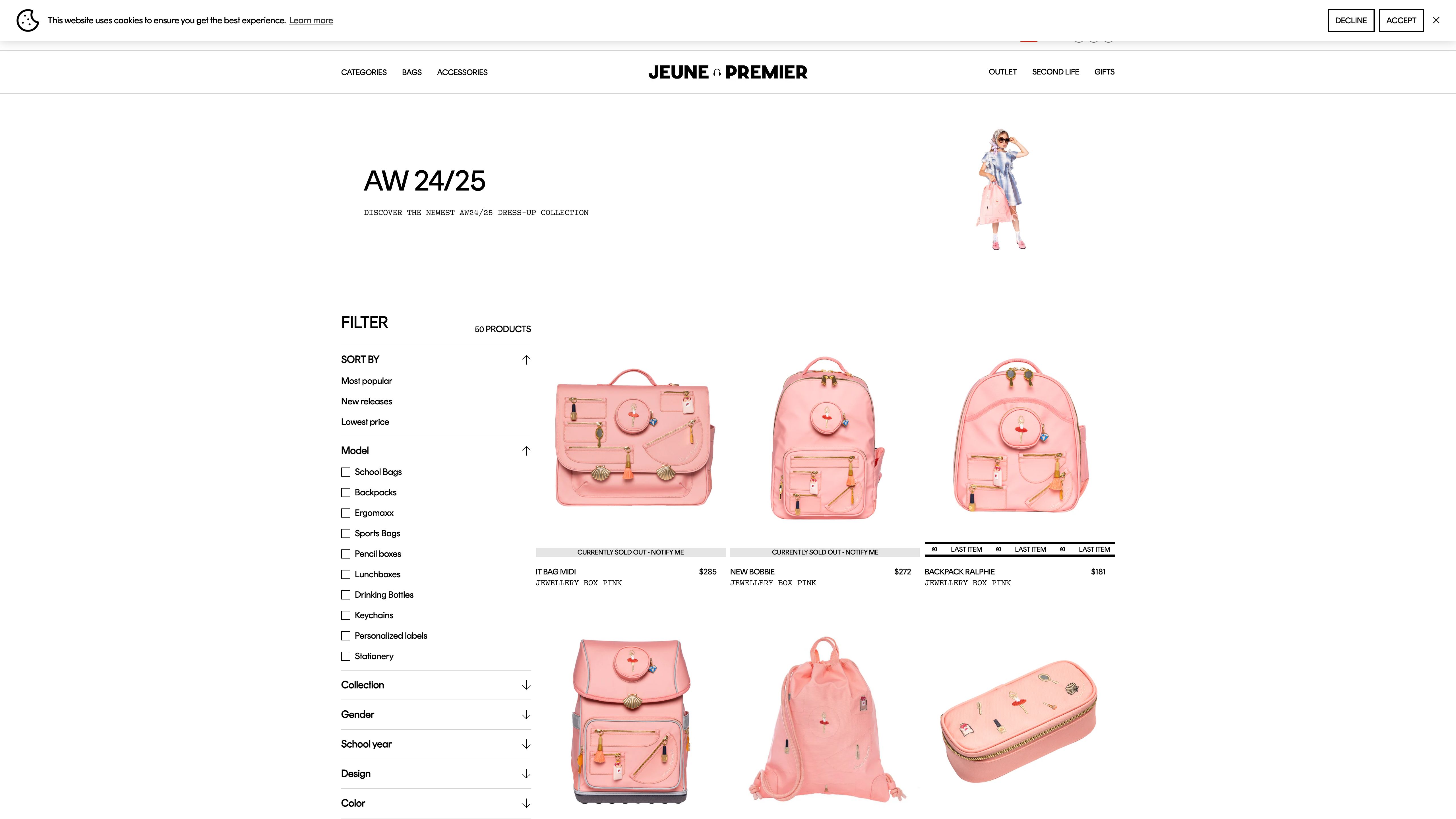 Jeune Premier - Premium fashion brand screenshot 2