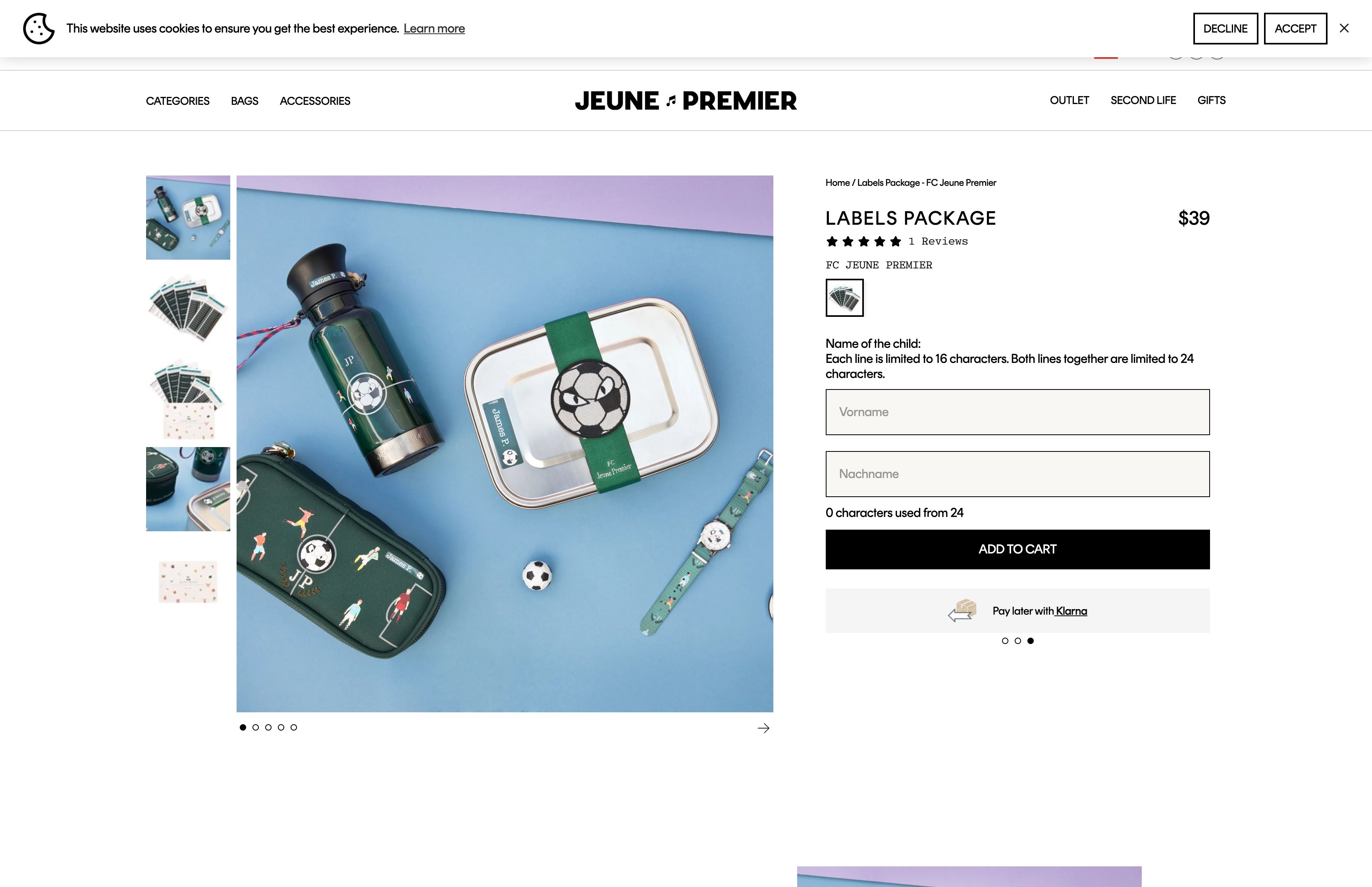 Jeune Premier - Premium fashion brand screenshot 5