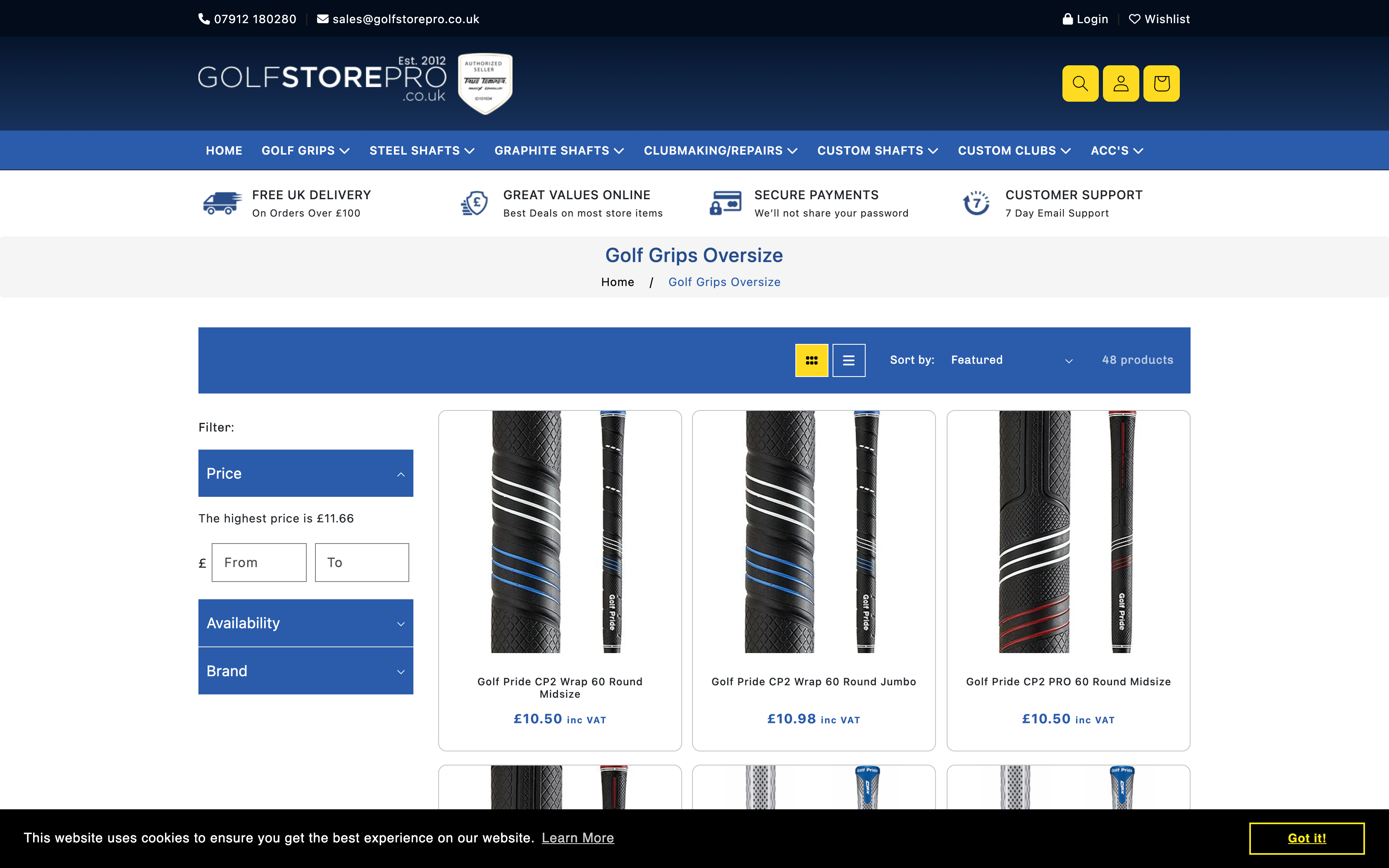 Golf Store Pro UK screenshot 3