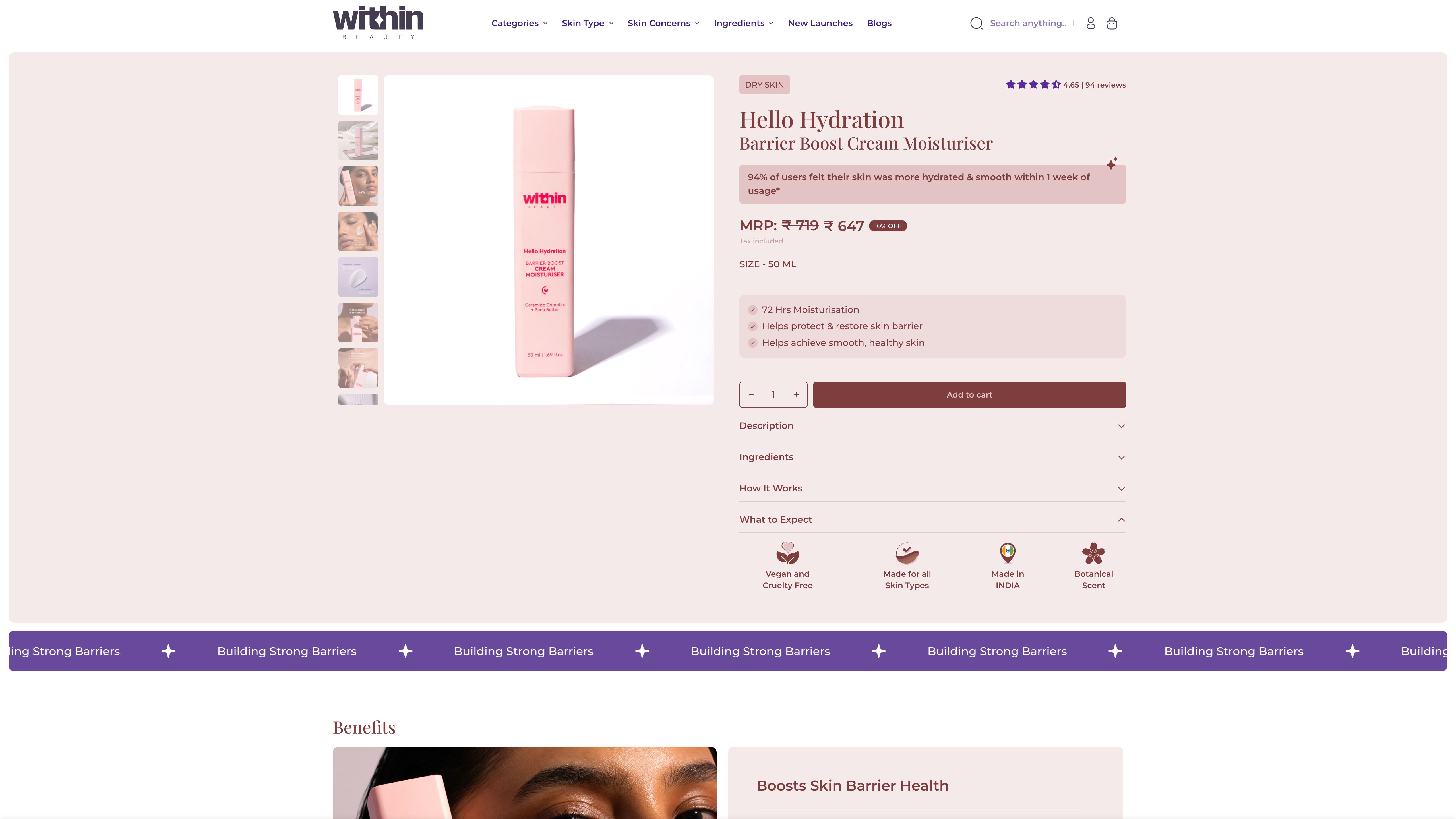 Within Beauty - Beauty Brand by RPSG group screenshot 2