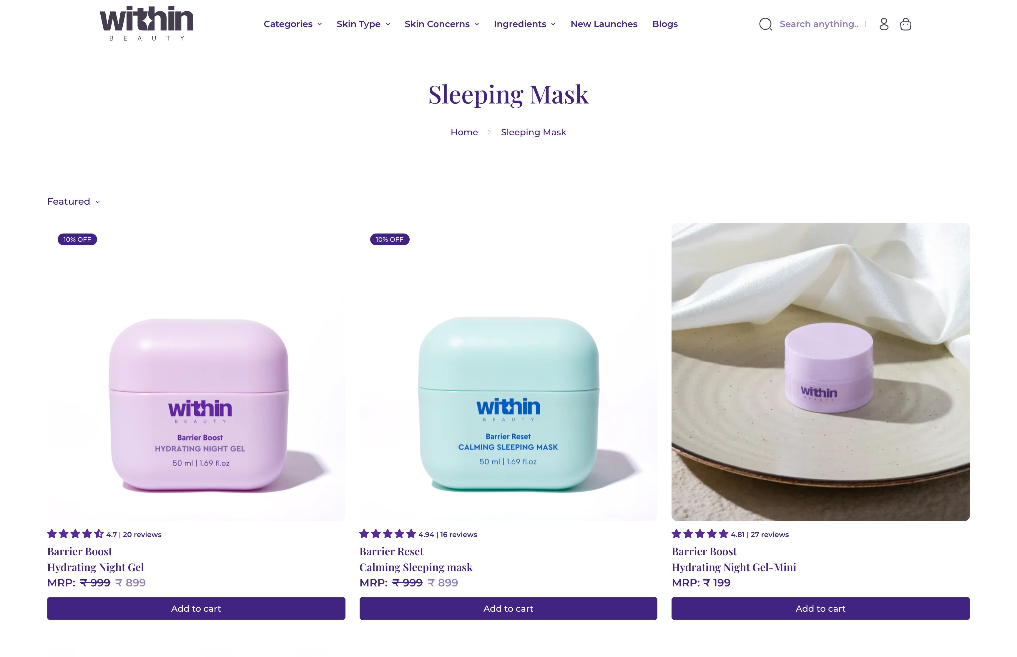 Within Beauty - Beauty Brand by RPSG group screenshot 3