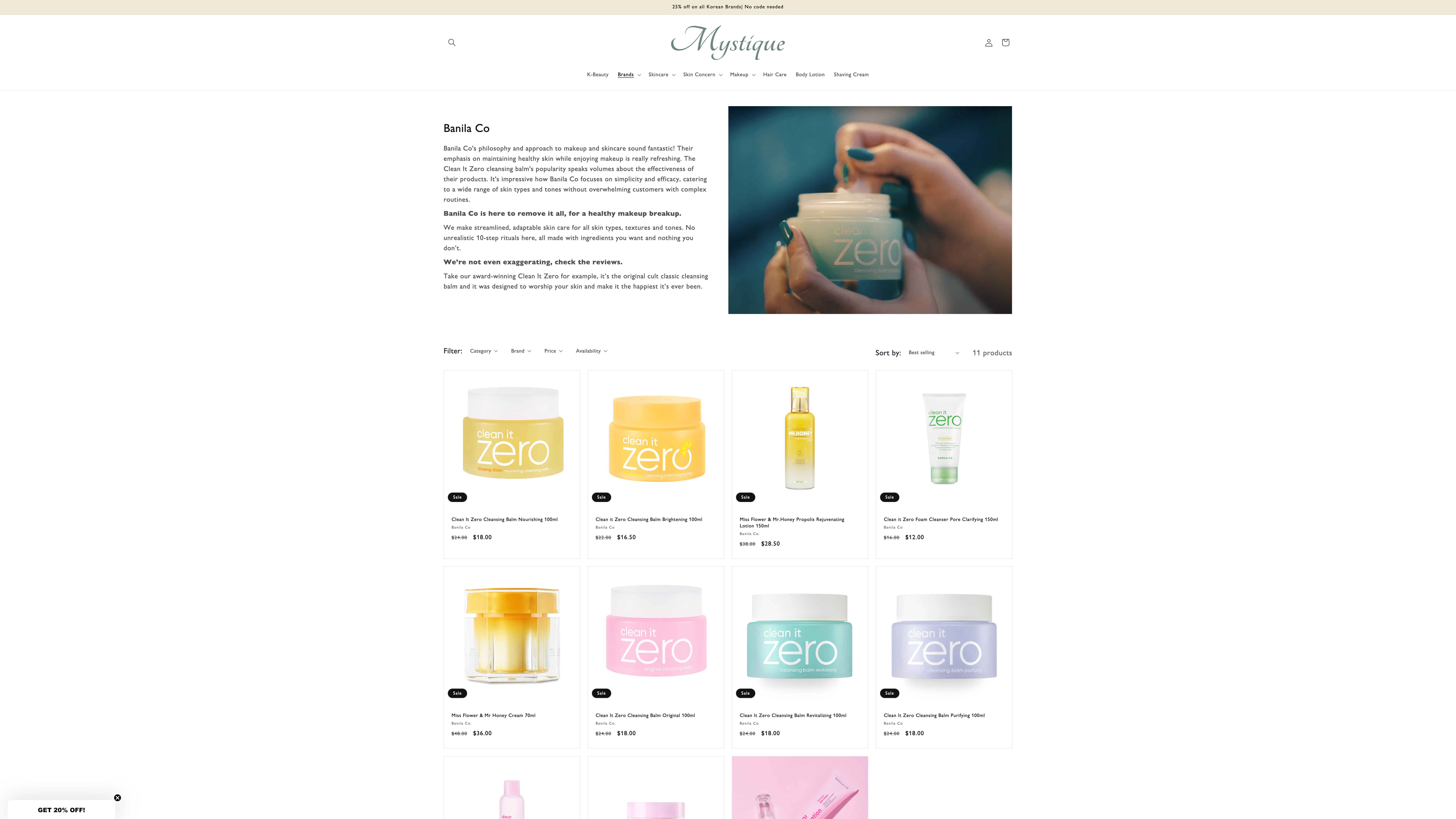 Mystique - Skincare, Makeup, Hair care, Body care and Beauty Products screenshot 2