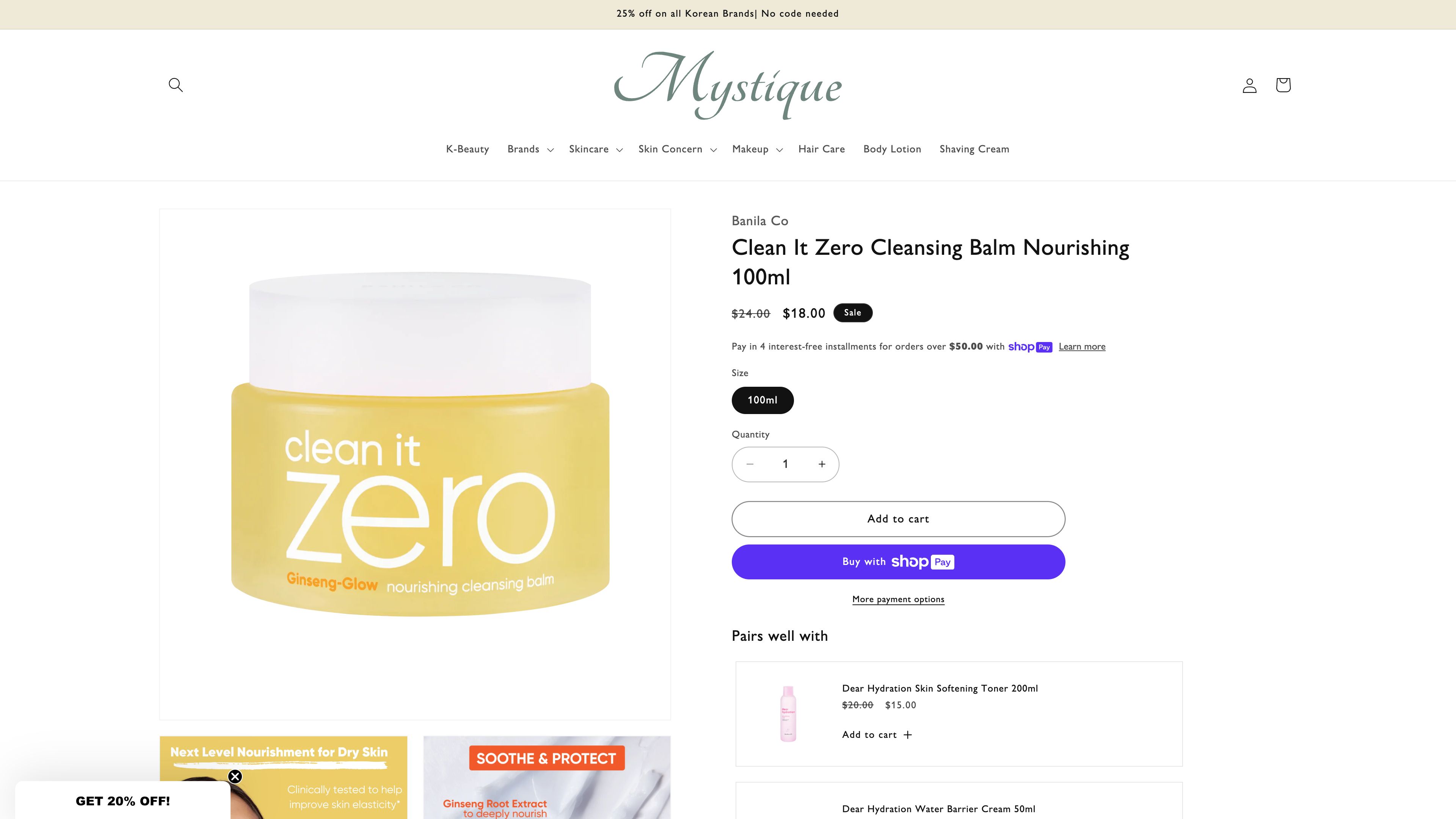 Mystique - Skincare, Makeup, Hair care, Body care and Beauty Products screenshot 5