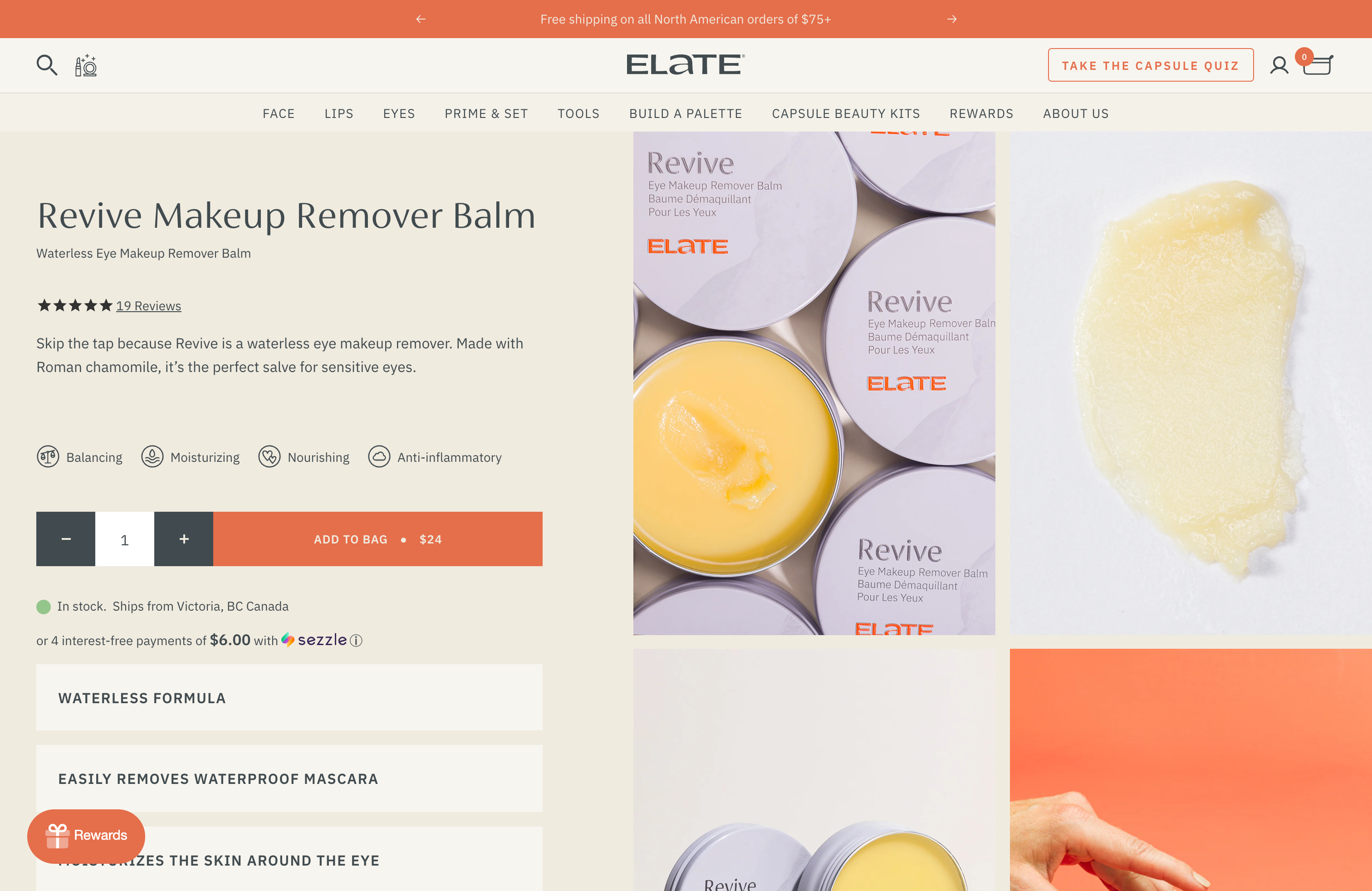 Elate Cosmetics - Shopify Plus screenshot 5