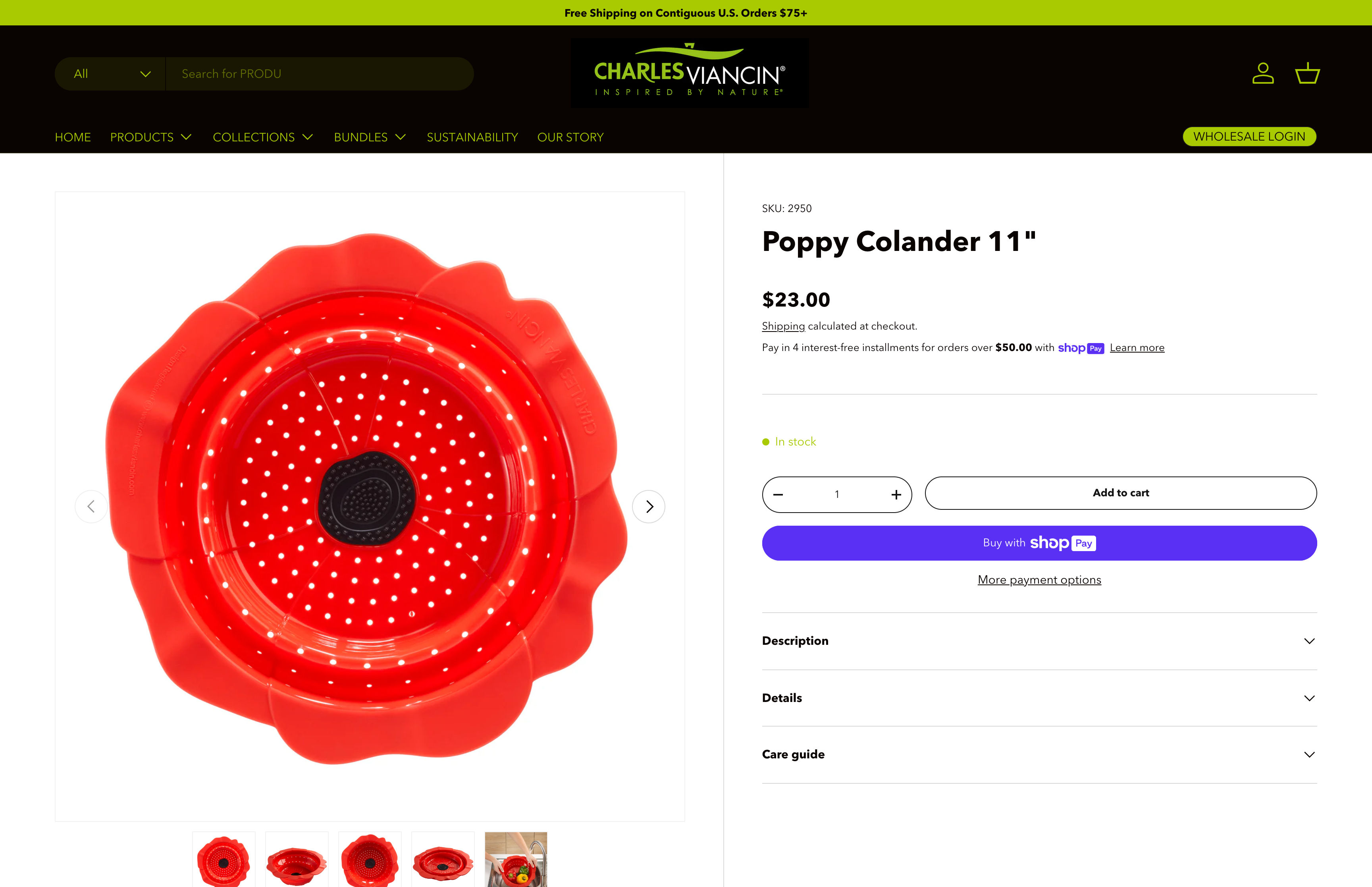 Maison Viancin USA screenshot 4