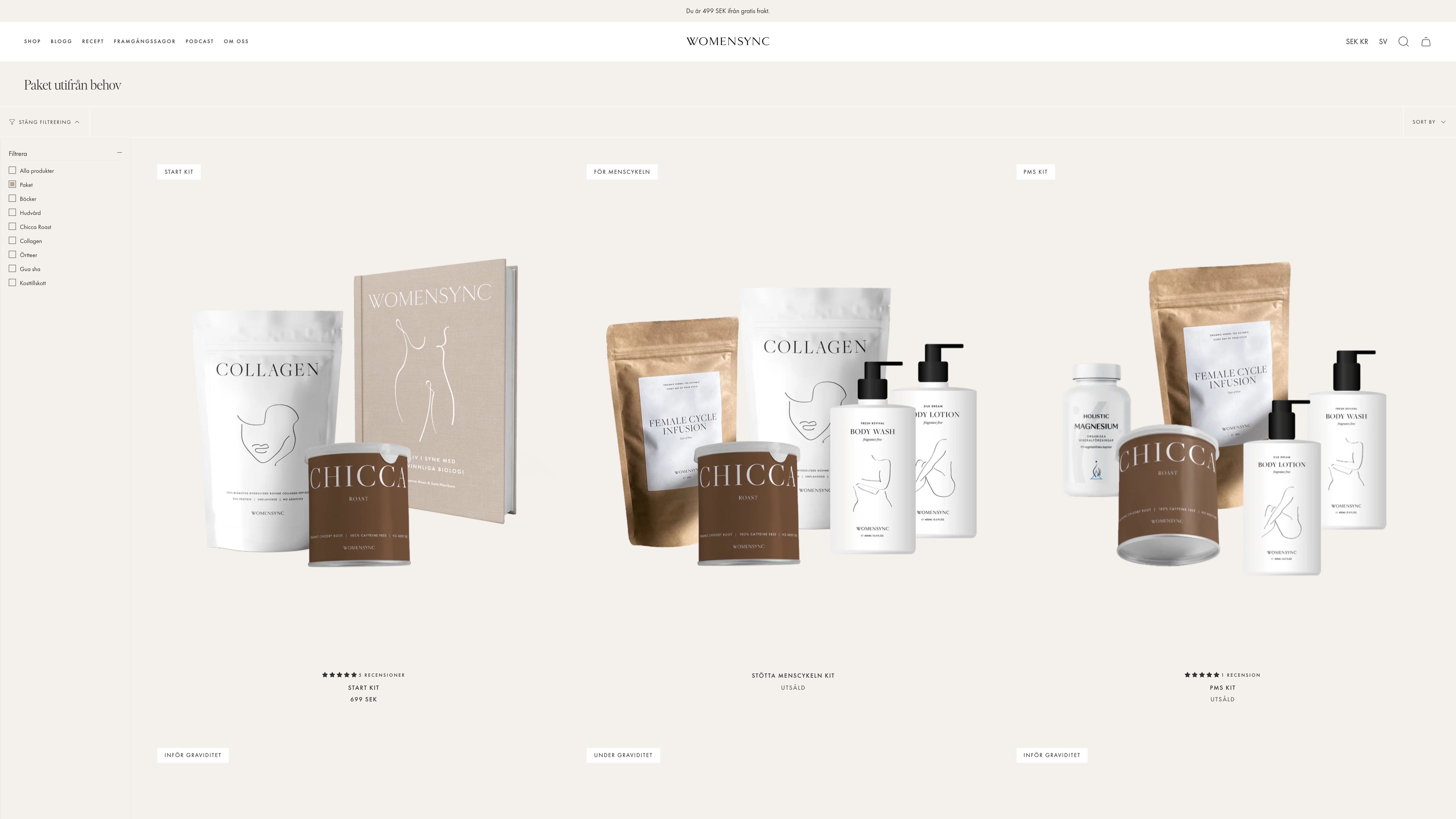 Broadcast theme redesign: Womensync screenshot 2