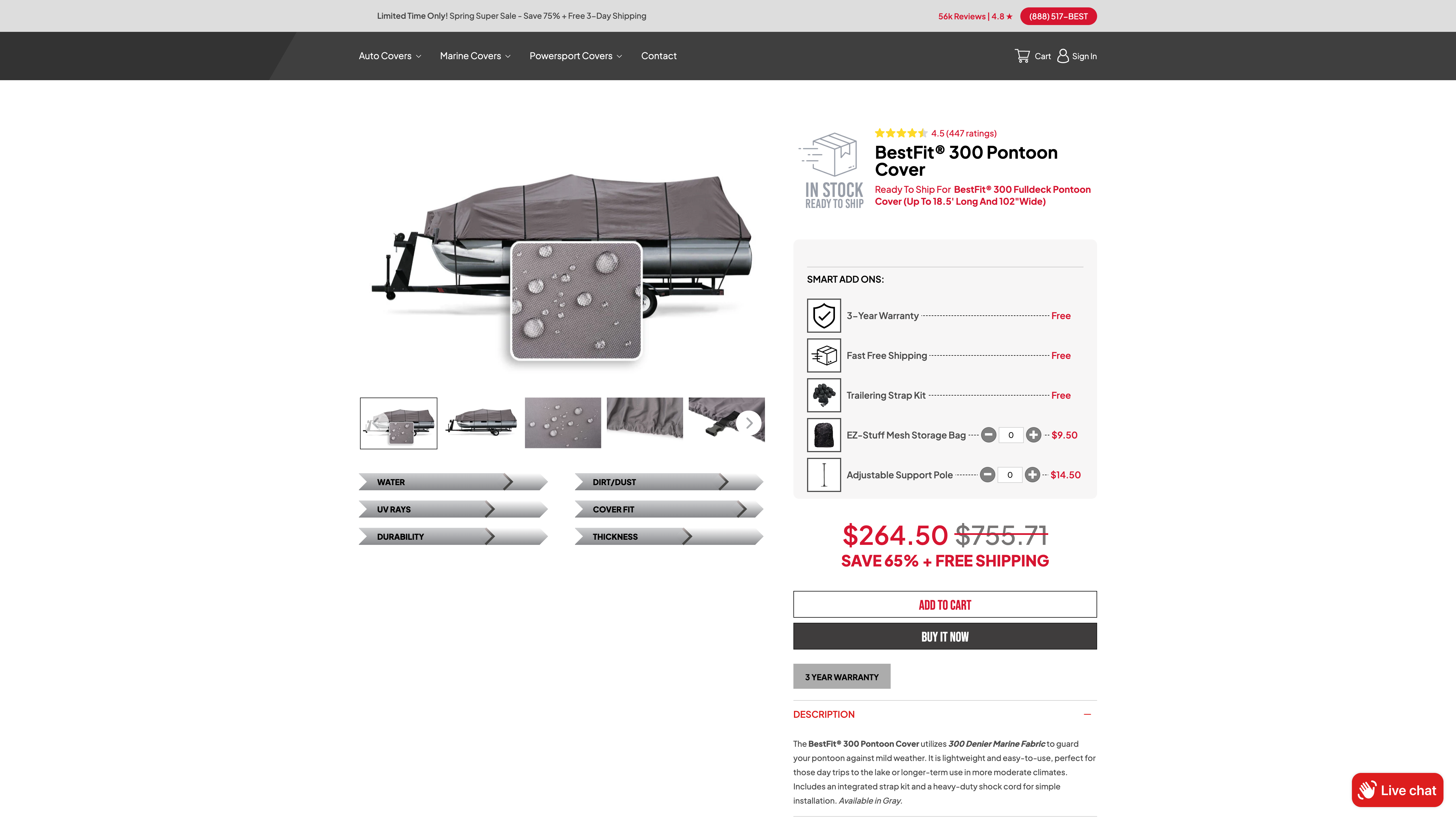 Complete Store Design & Development Including YMM filters function screenshot 2