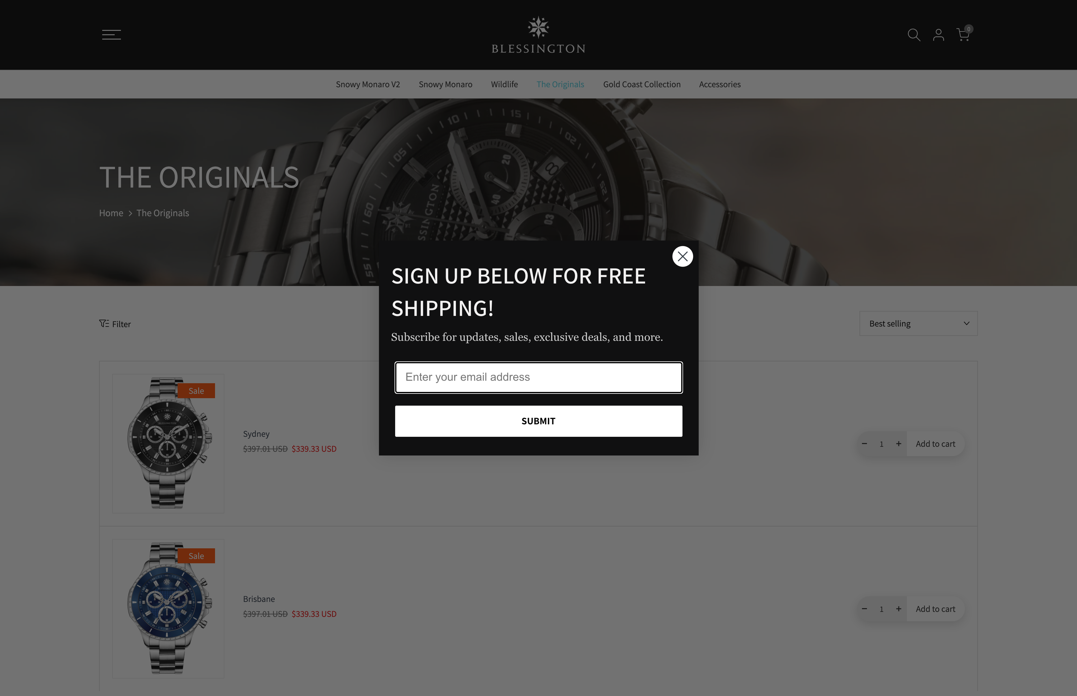 Blessington screenshot 2