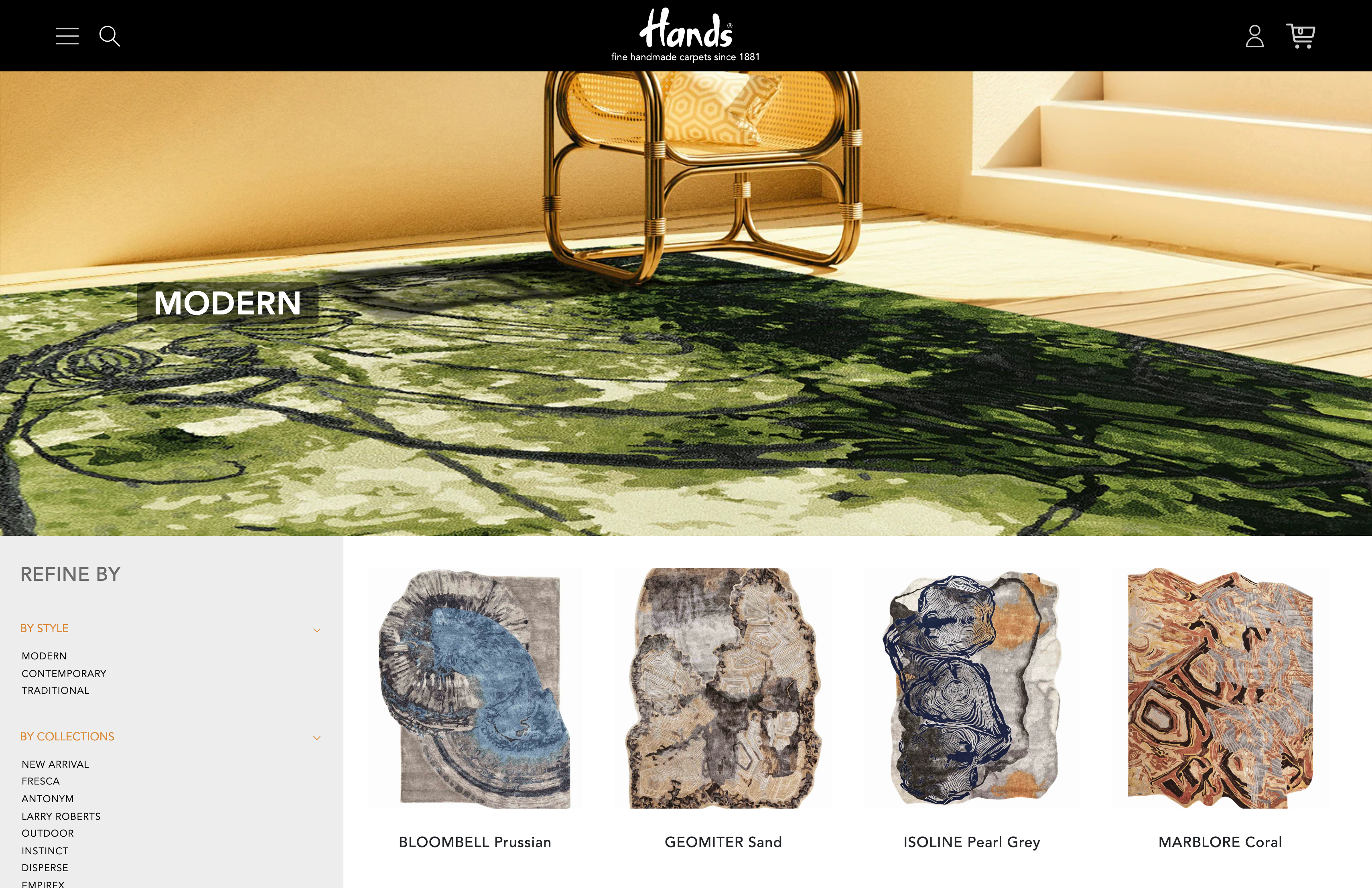 Hands Carpets screenshot 2