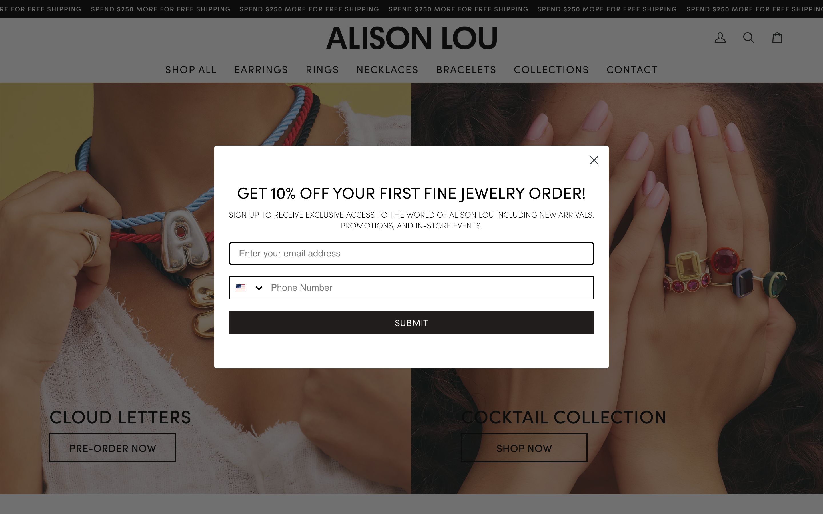 Alison Lou - A Fun Redesign For A Fine Jewelry Company screenshot 5