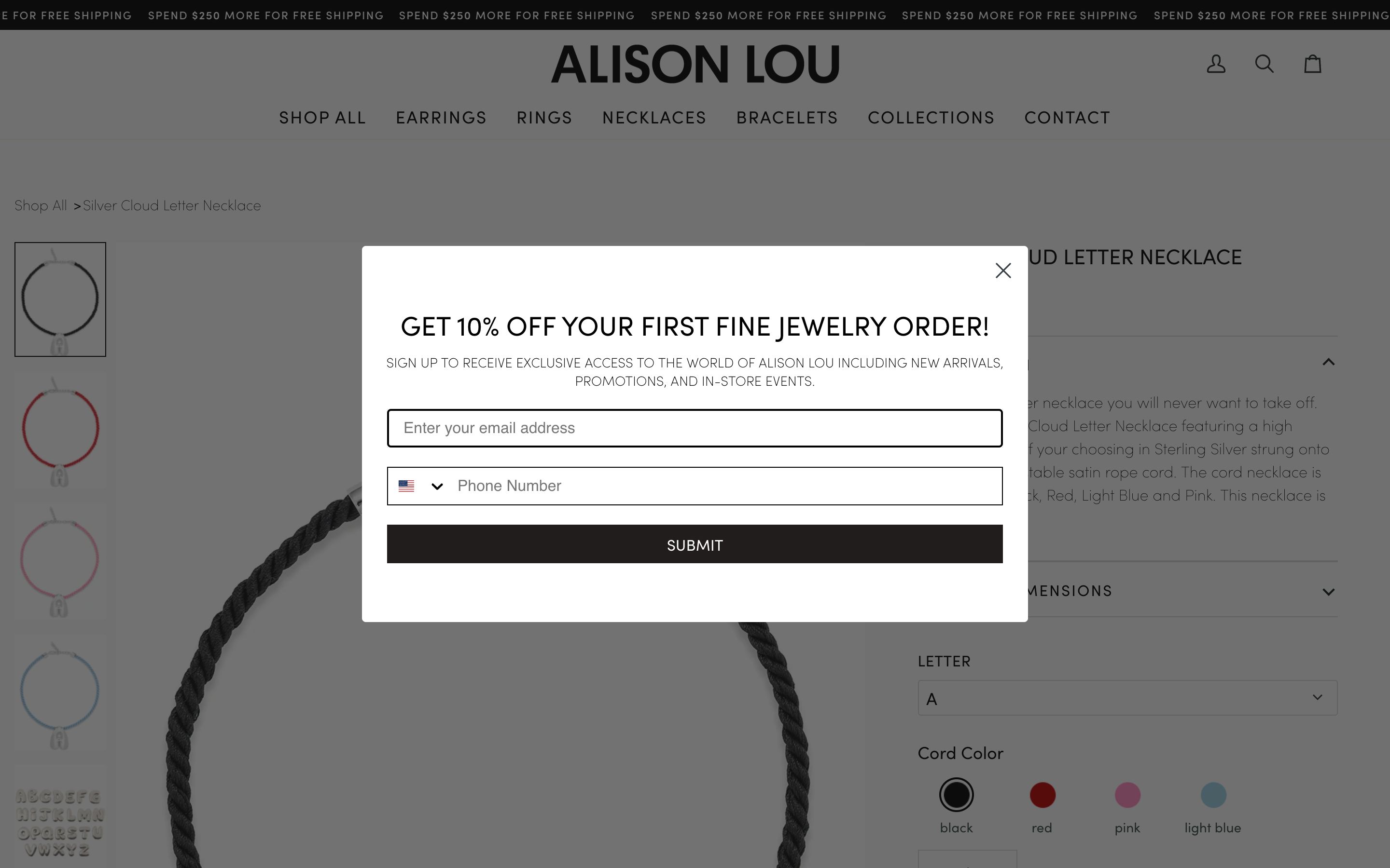 Alison Lou - A Fun Redesign For A Fine Jewelry Company screenshot 4