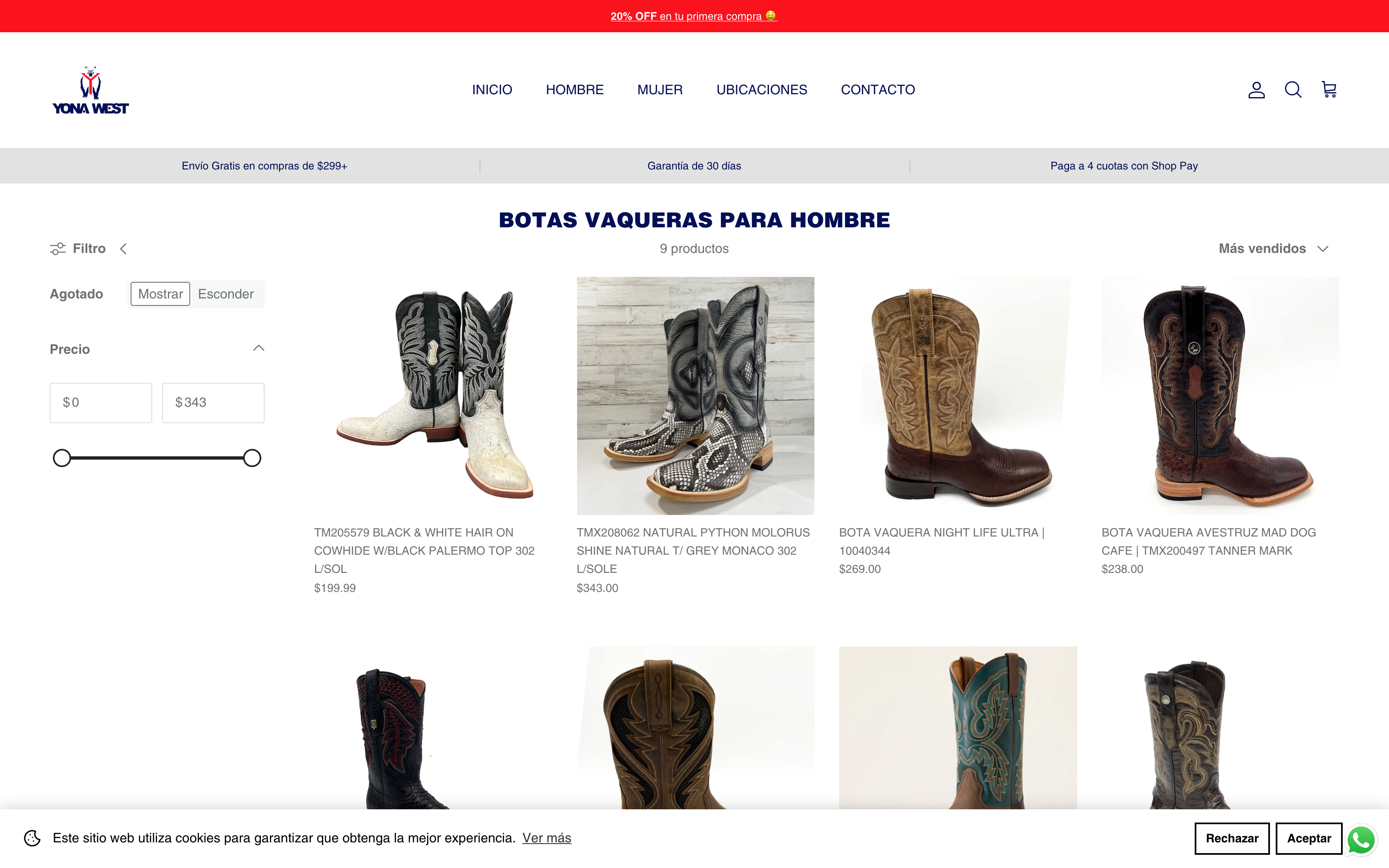 Yona West LLC screenshot 3