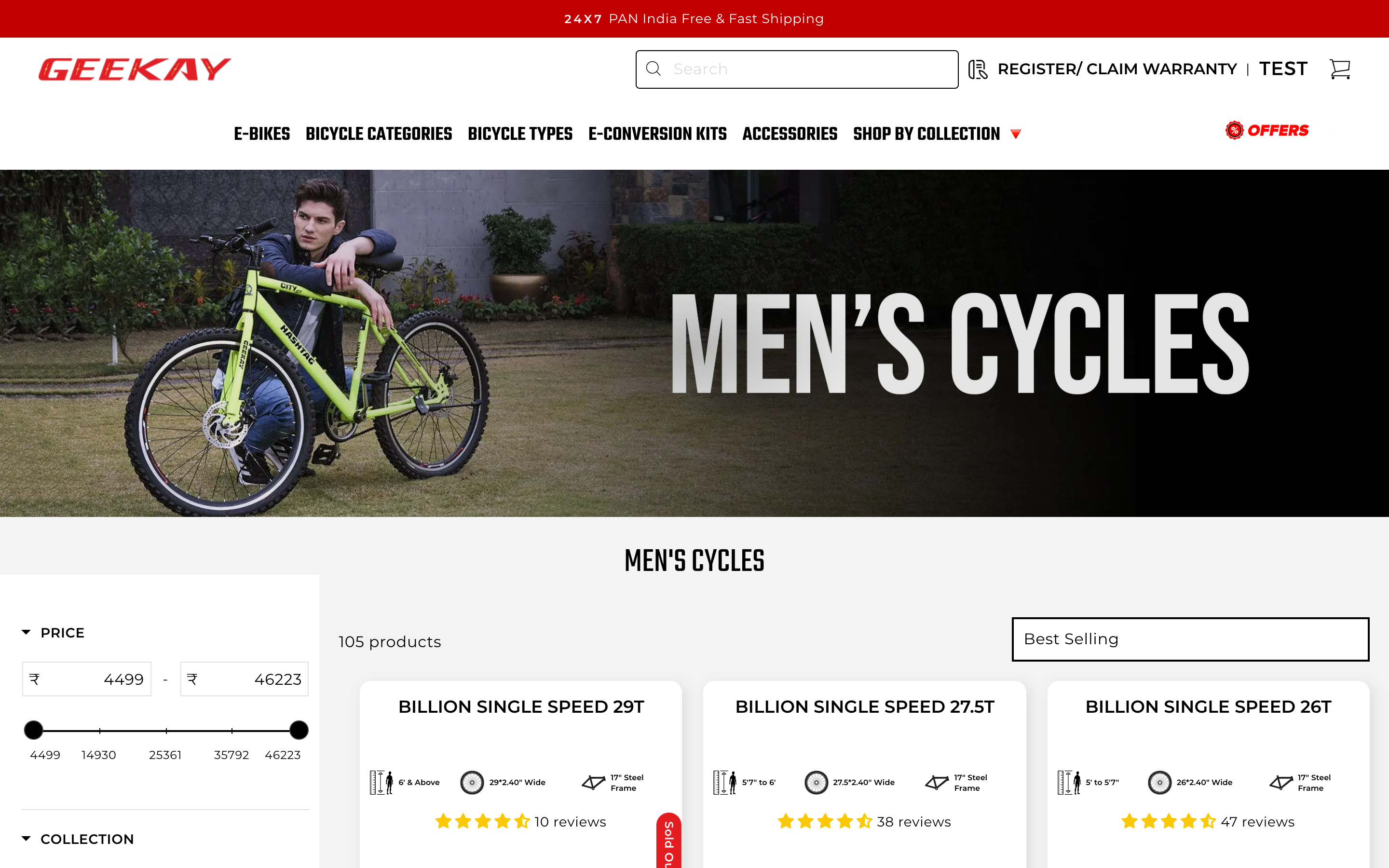 Migration to Shopify for Enhanced Online Presence and Operations at Geekay Bikes