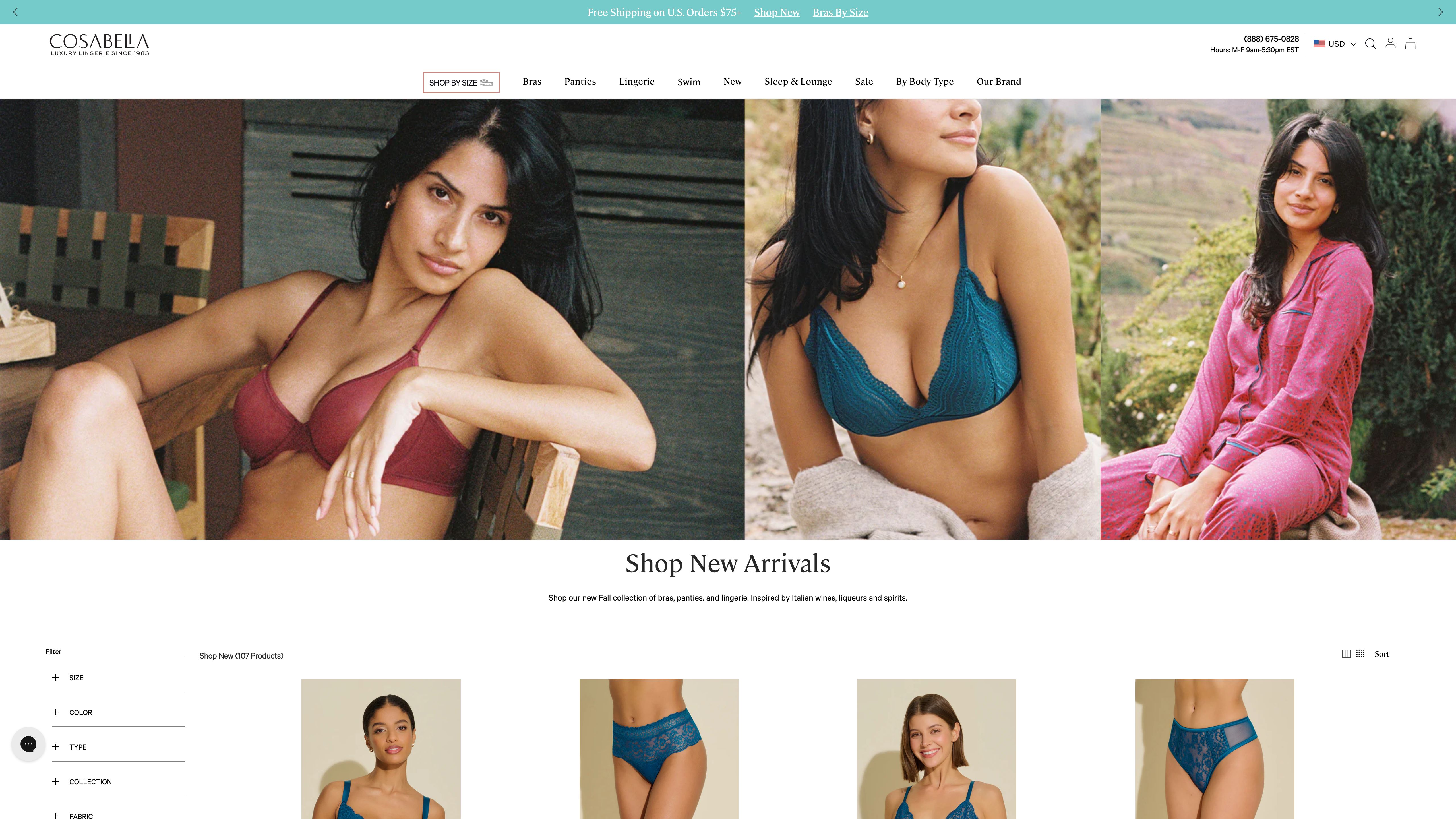 Cosabella screenshot 2