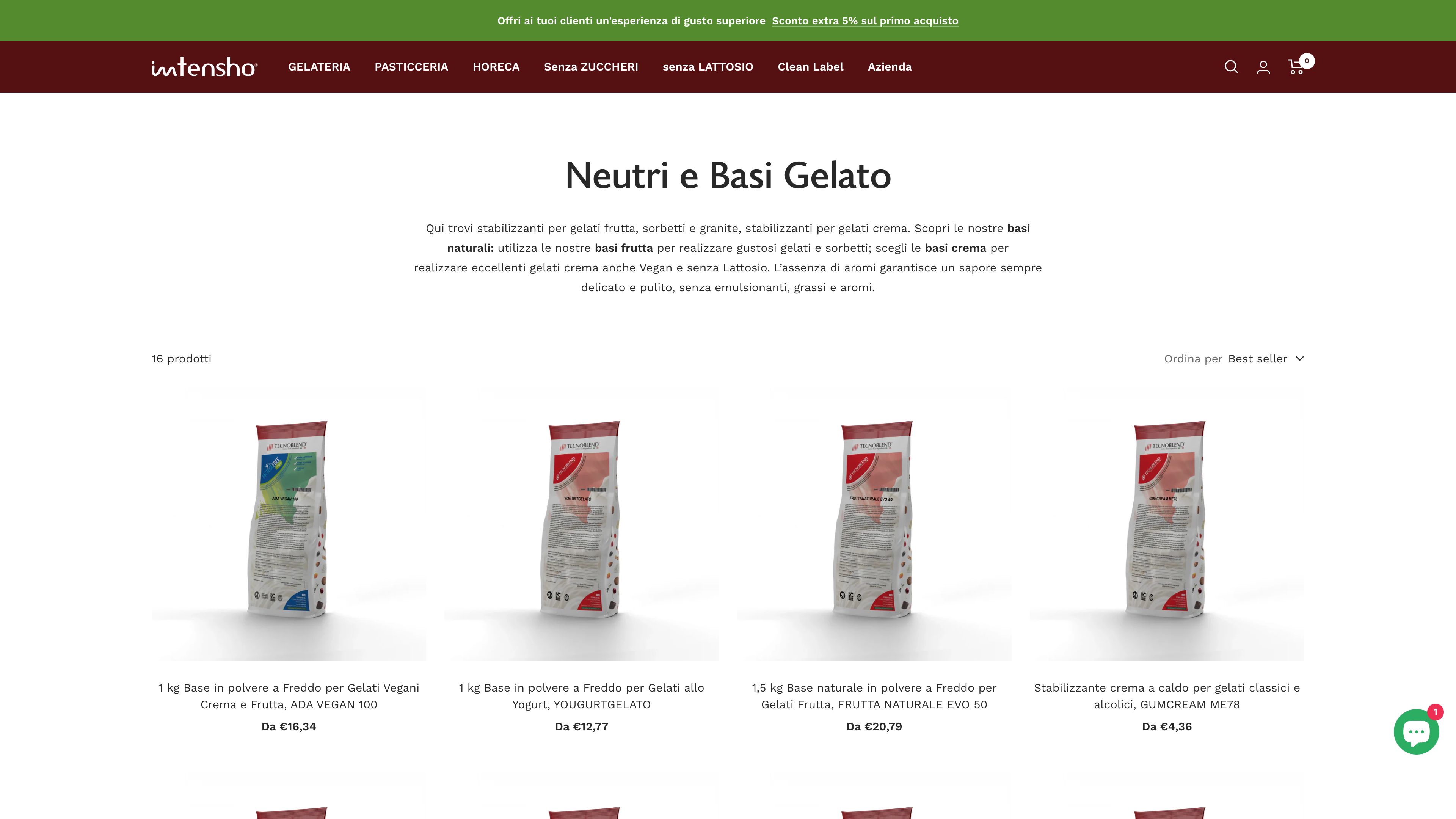 Intensho.com screenshot 5