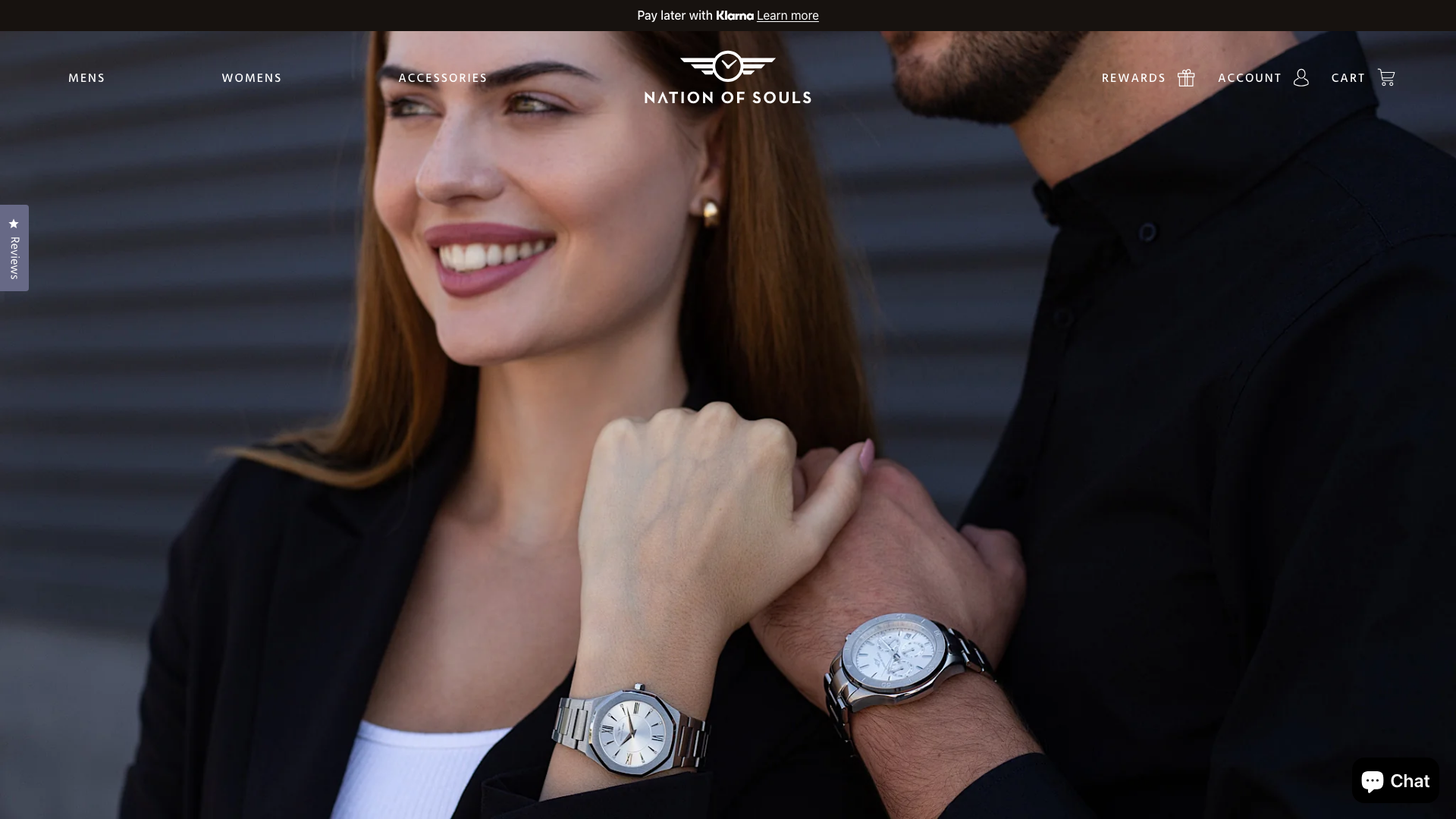 Luxury Shopify Build for Kickstarter Watch Brand Nation of Souls