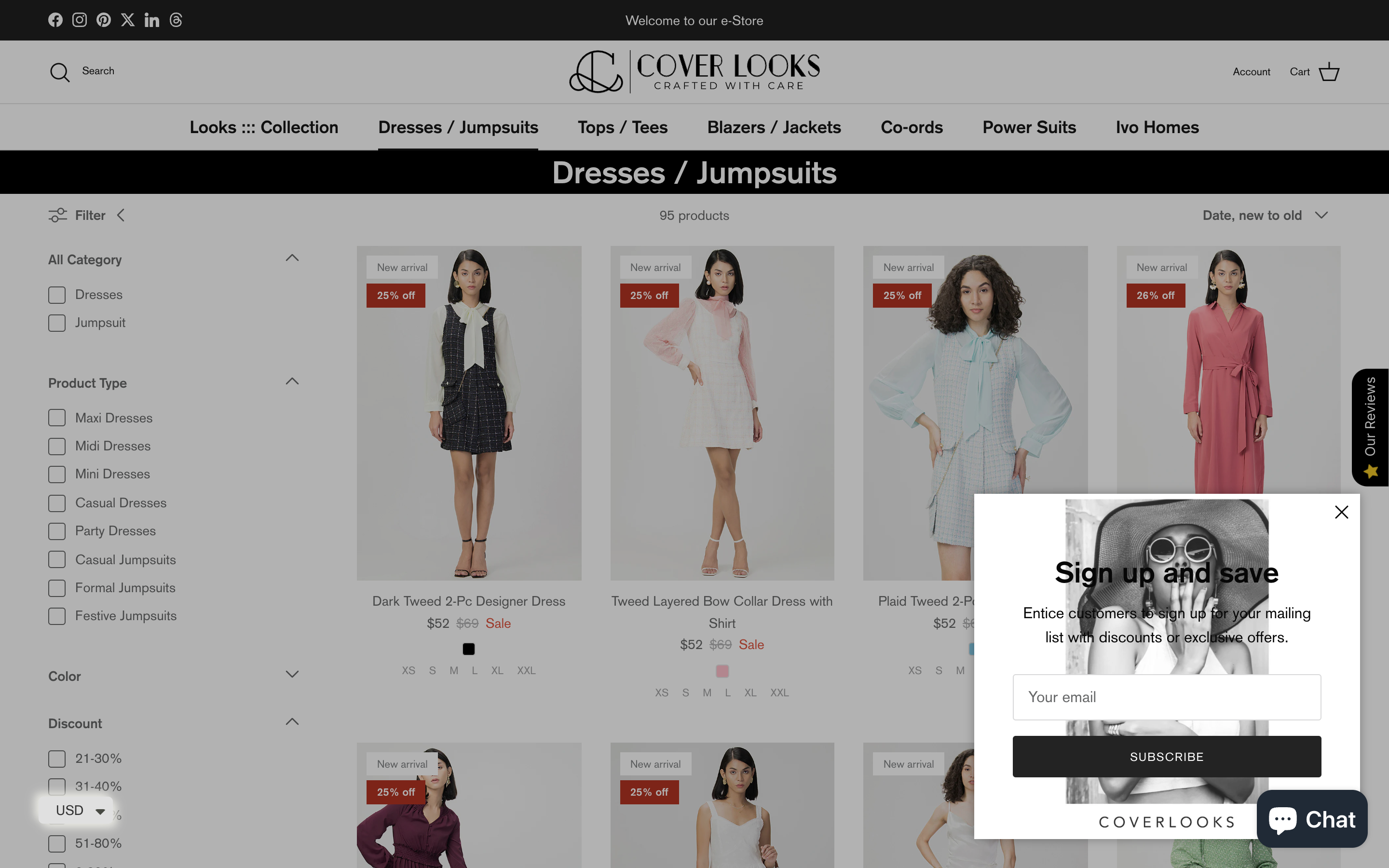 Shopify Website Development for COVER LOOKS: Elevating Online Presence