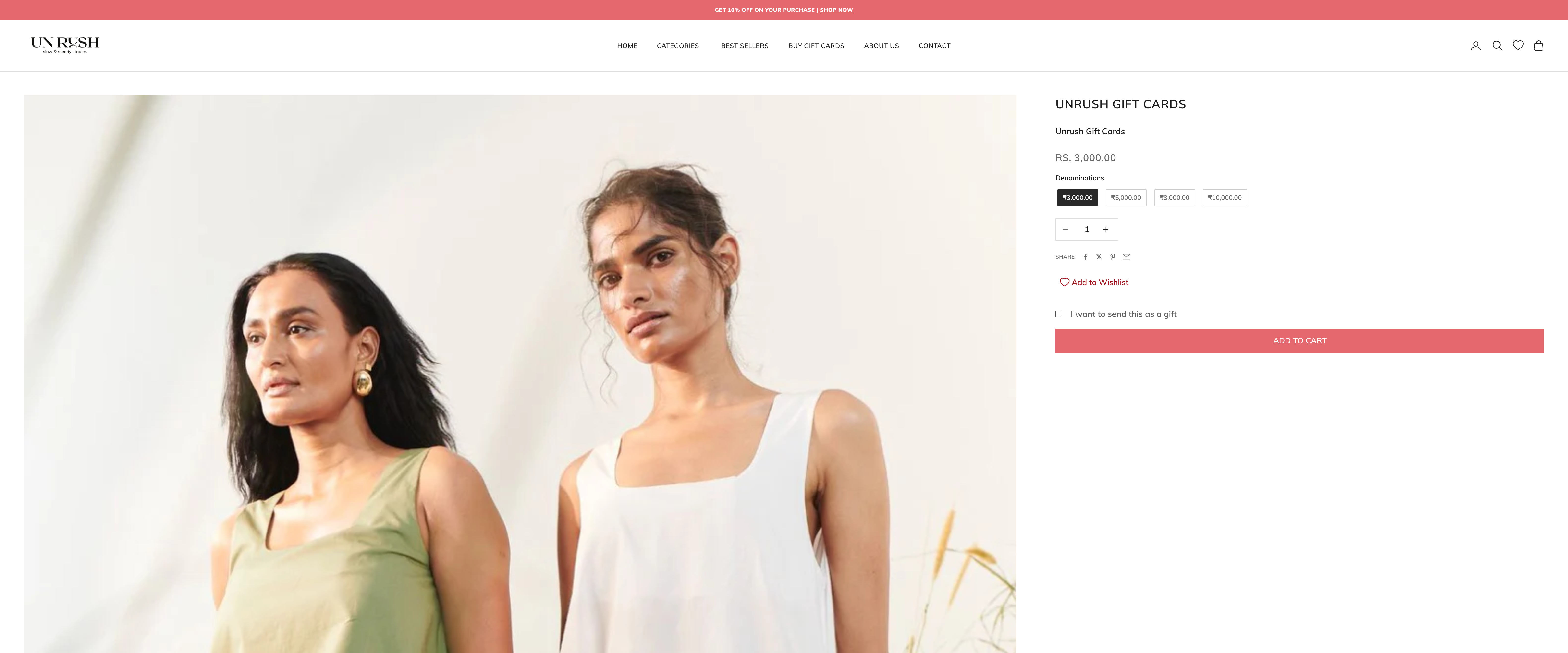 Slow Fashion / Sustainable Fashion Brand screenshot 4