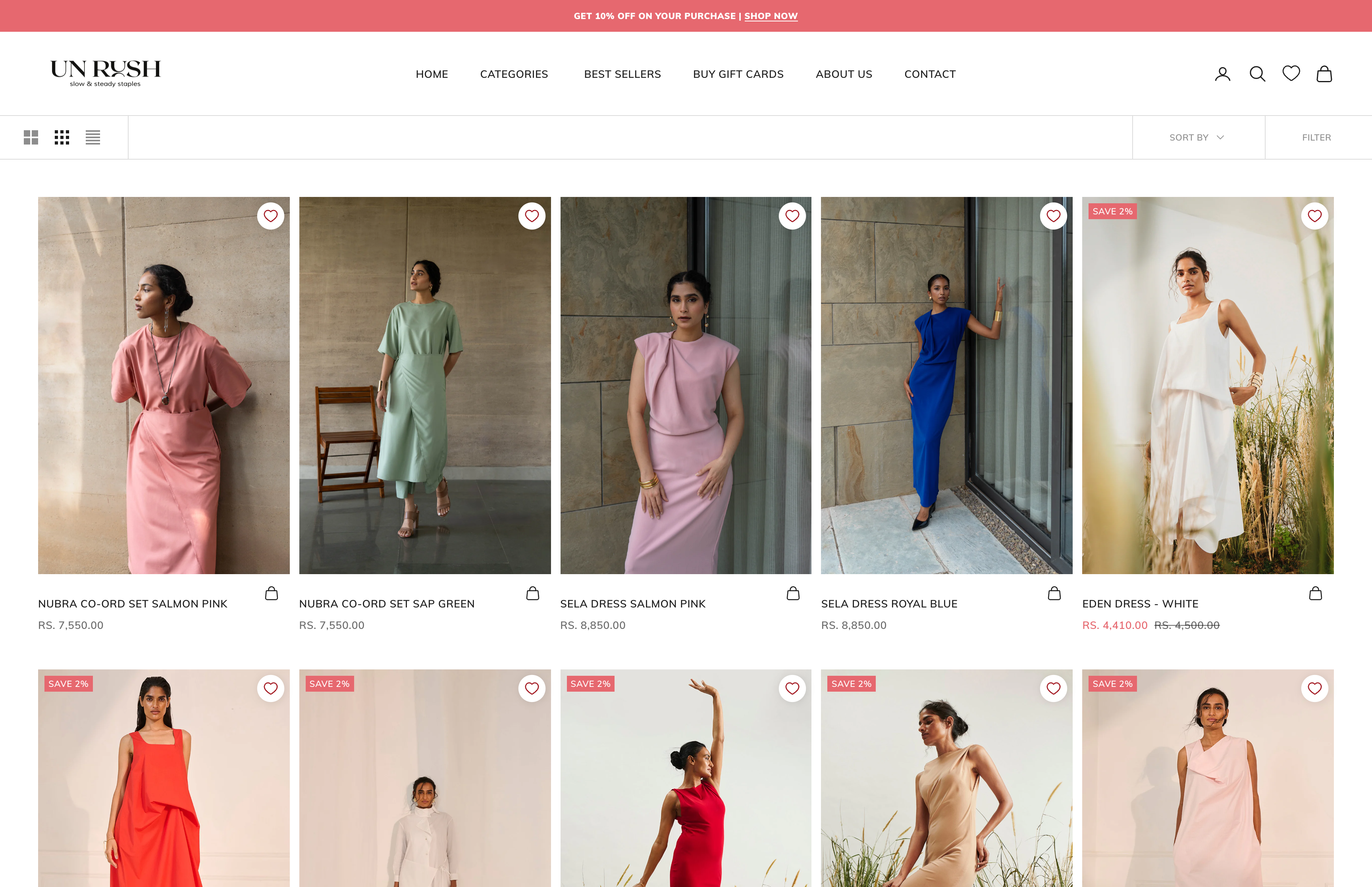Slow Fashion / Sustainable Fashion Brand screenshot 2