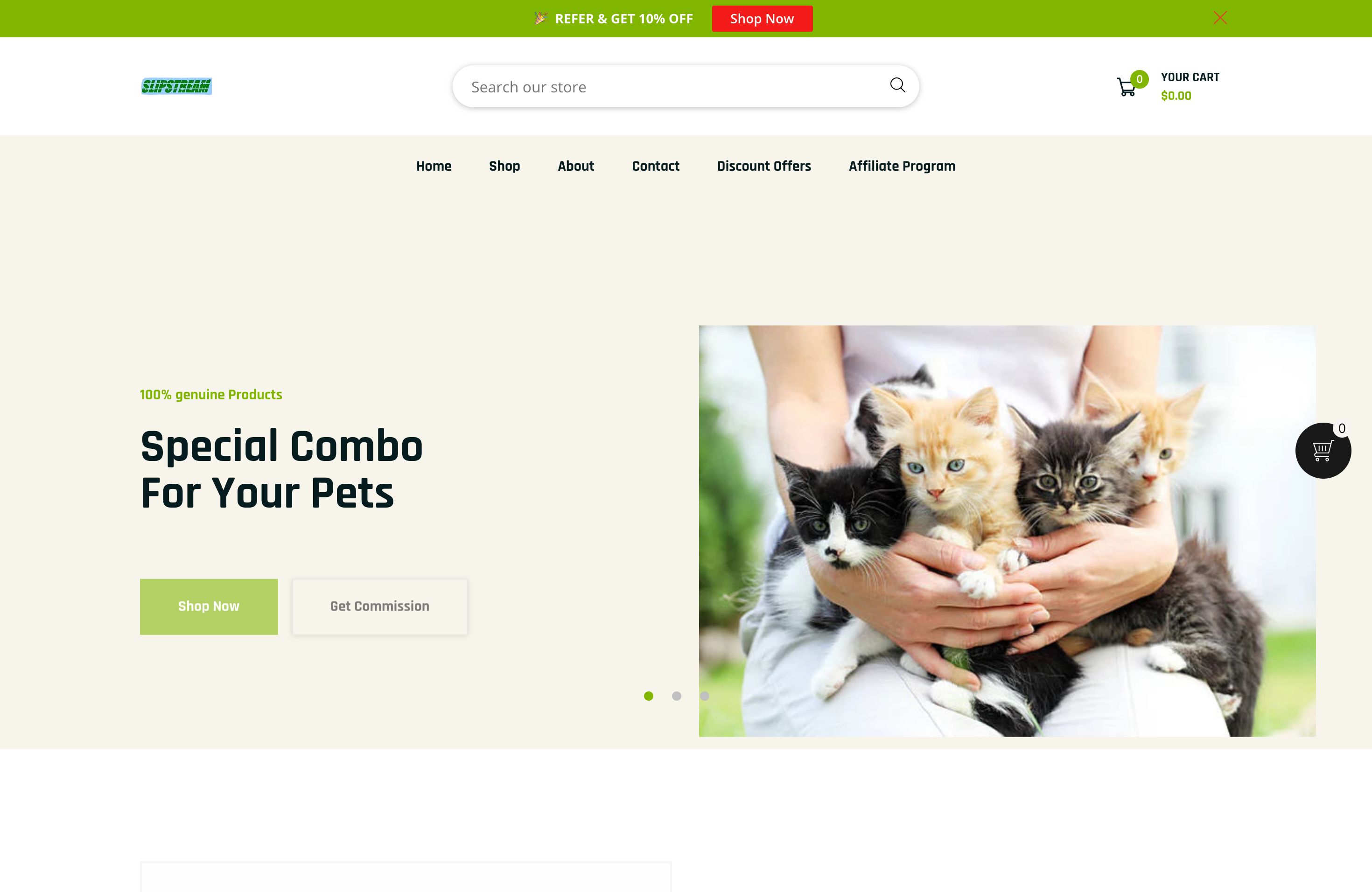 Slipstream Products screenshot