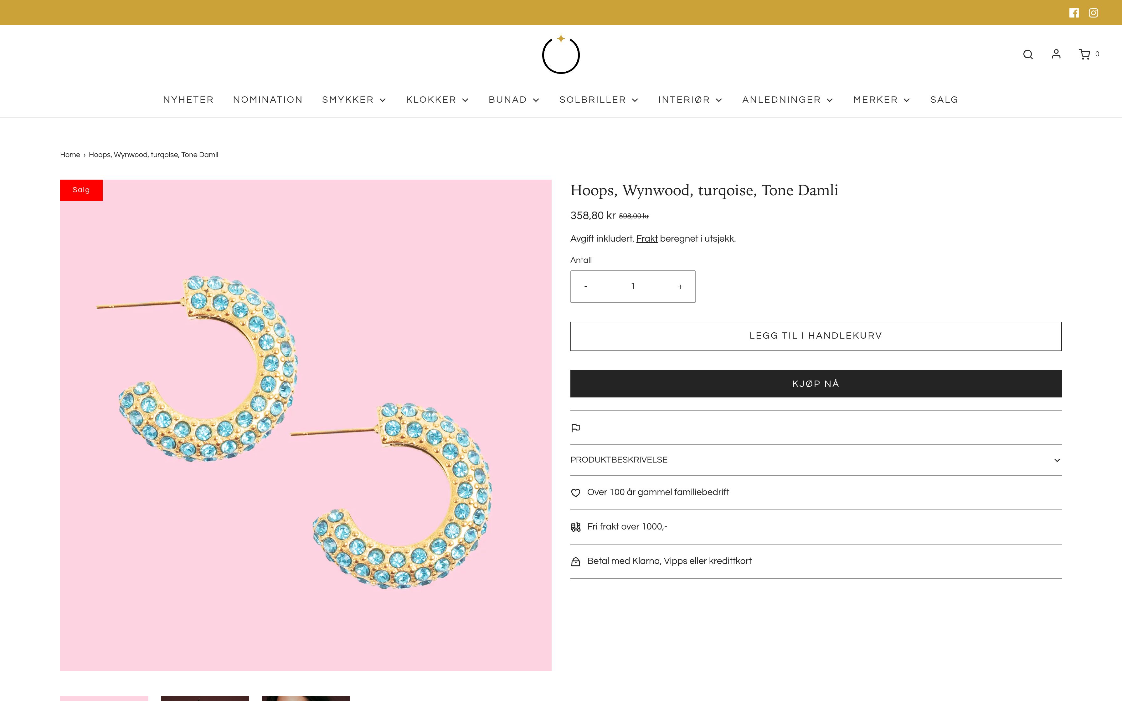 Okhagenvaldres.no screenshot 2