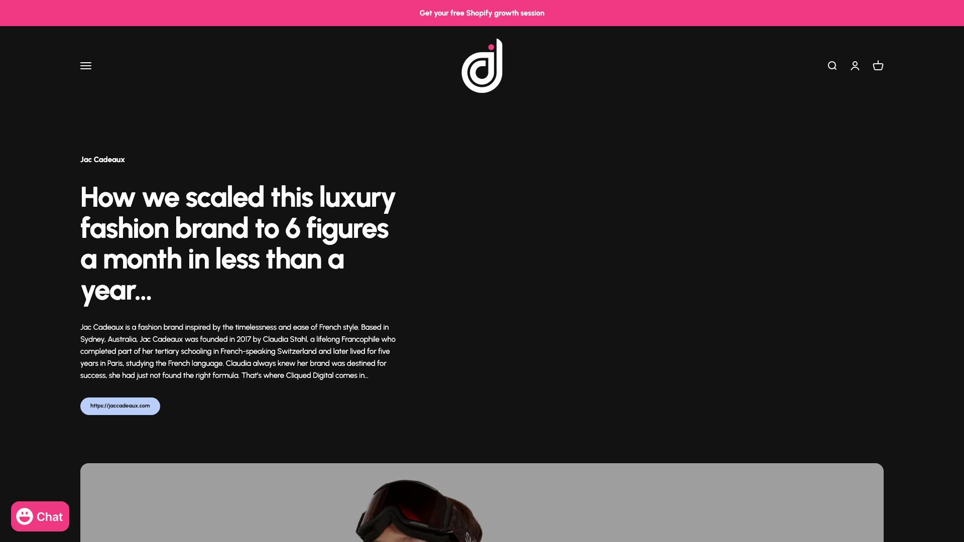 How we scaled this luxury fashion brand screenshot