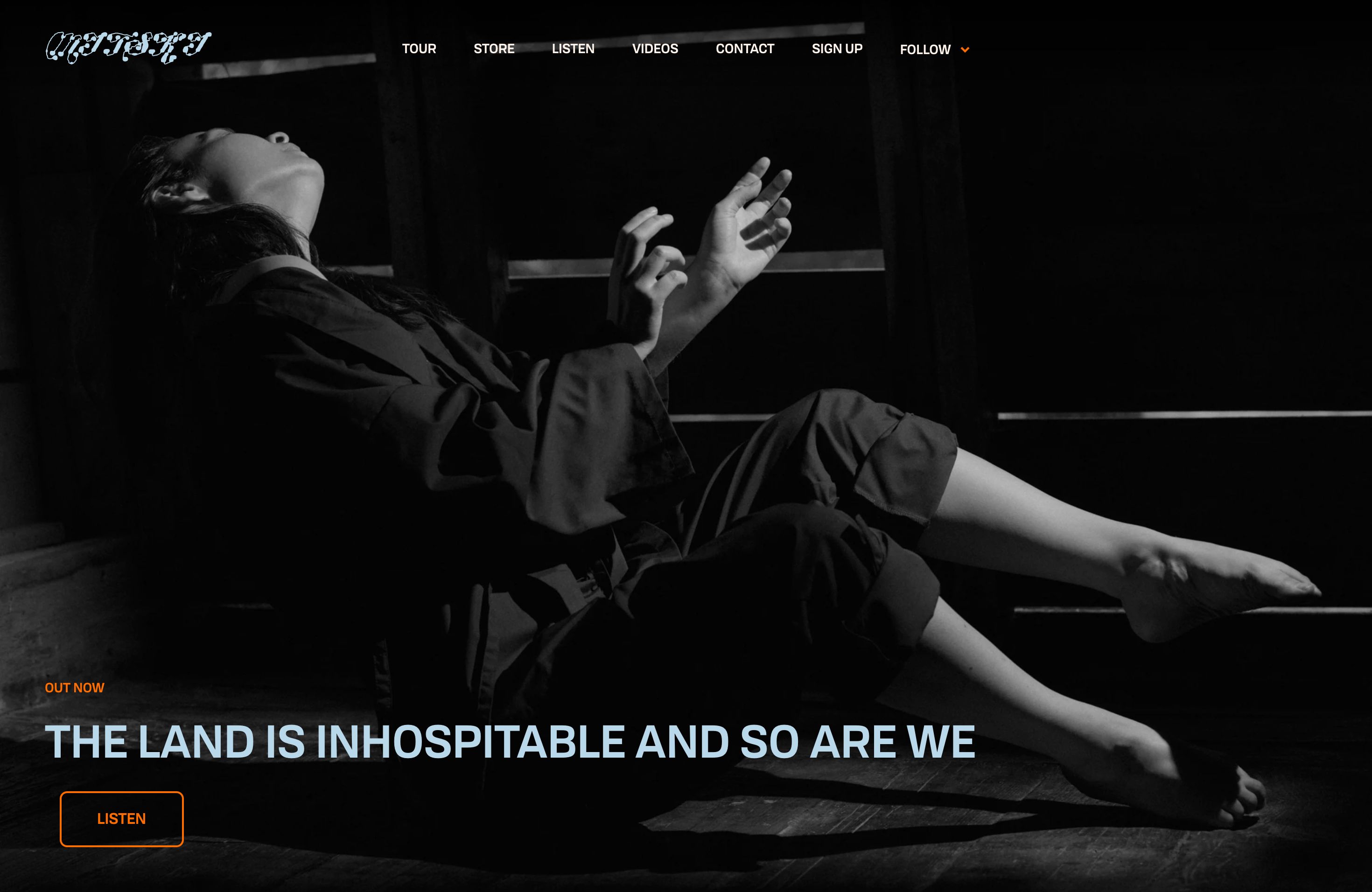 Mitski online store screenshot