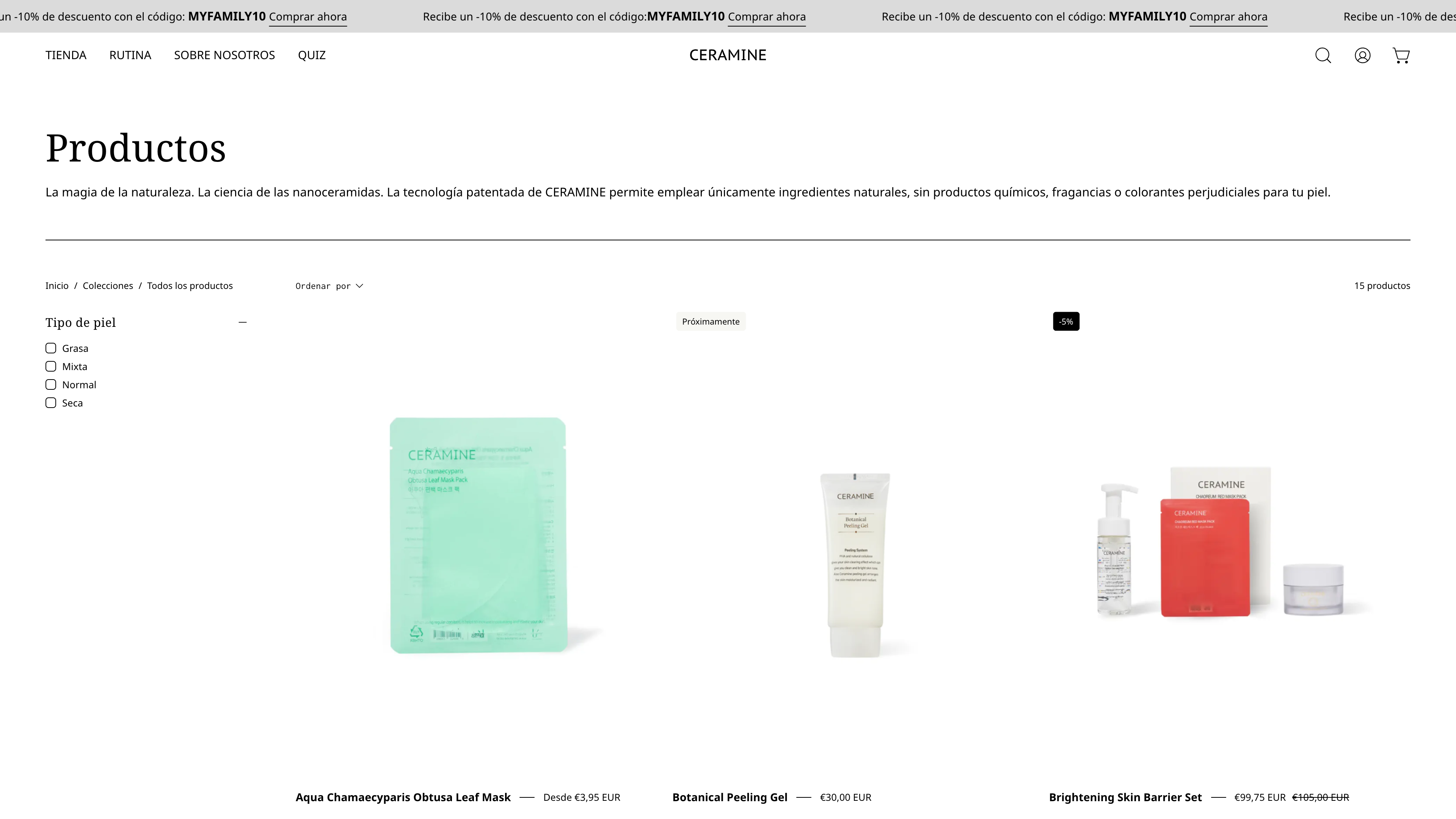 Ceramine skincare screenshot 4