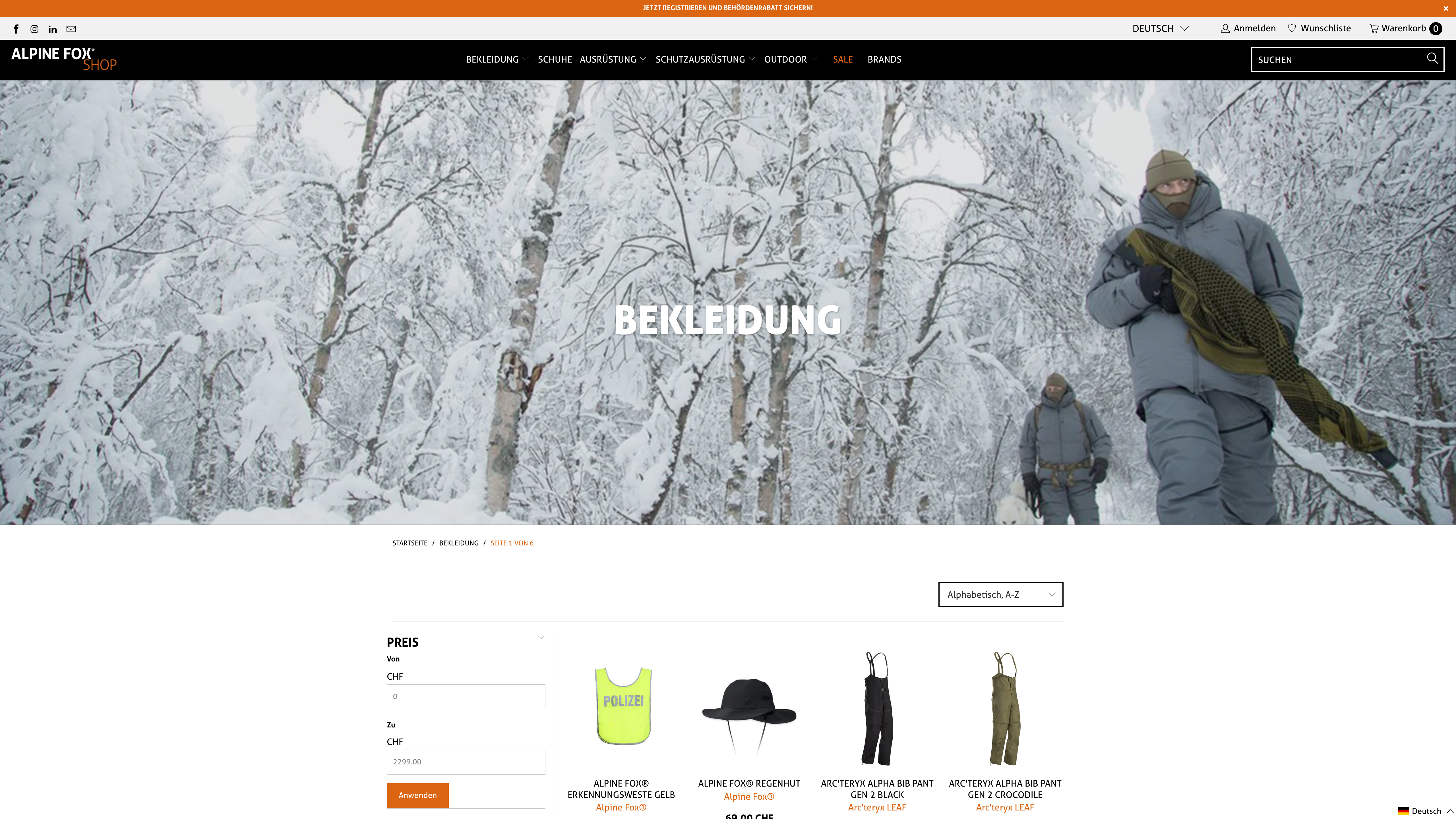 Shop Setup and Redesign for Alpine Fox GmbH's B2B Store