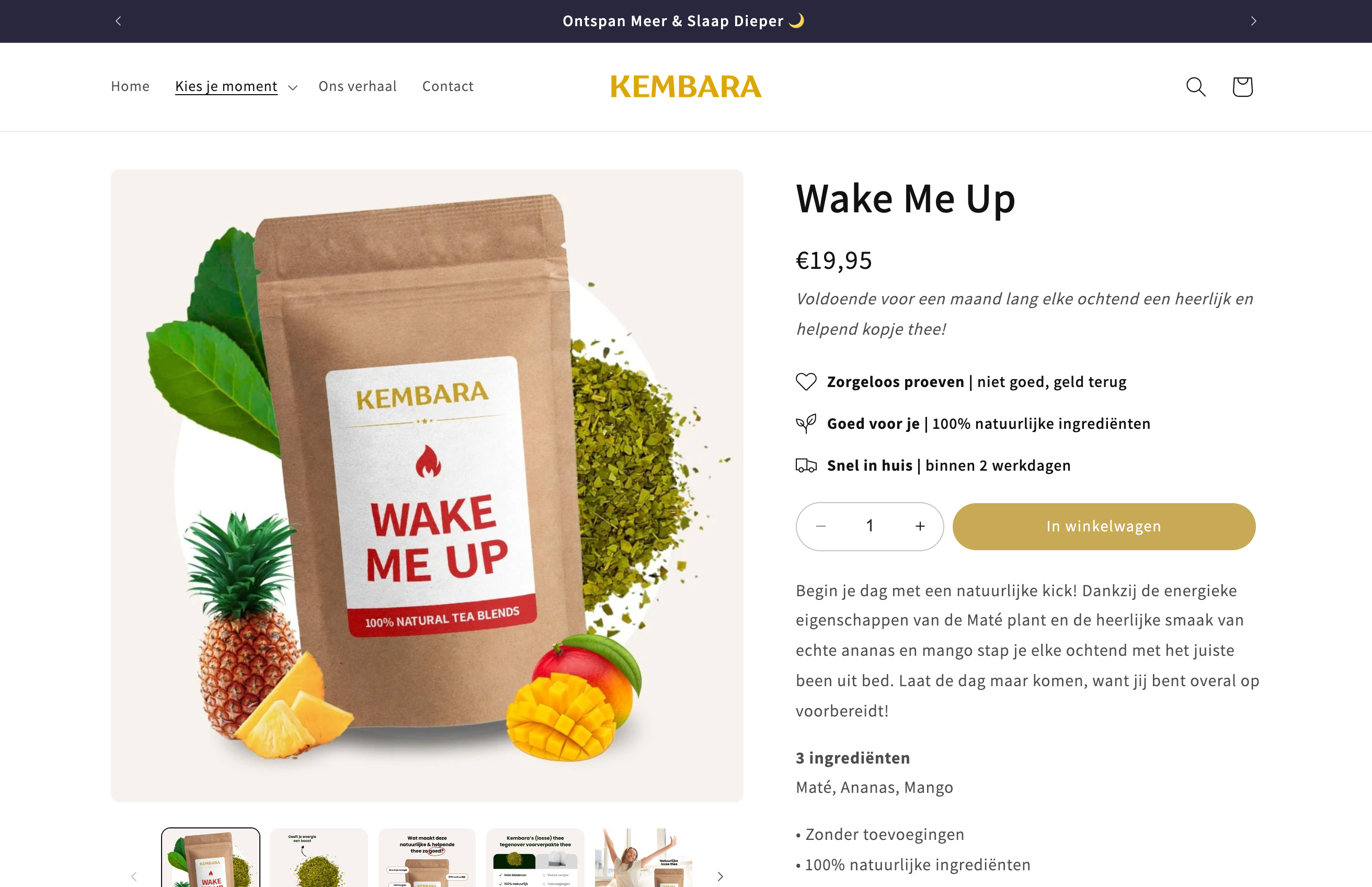 Kembara | Natuurlijke & Helpende Thee screenshot 2