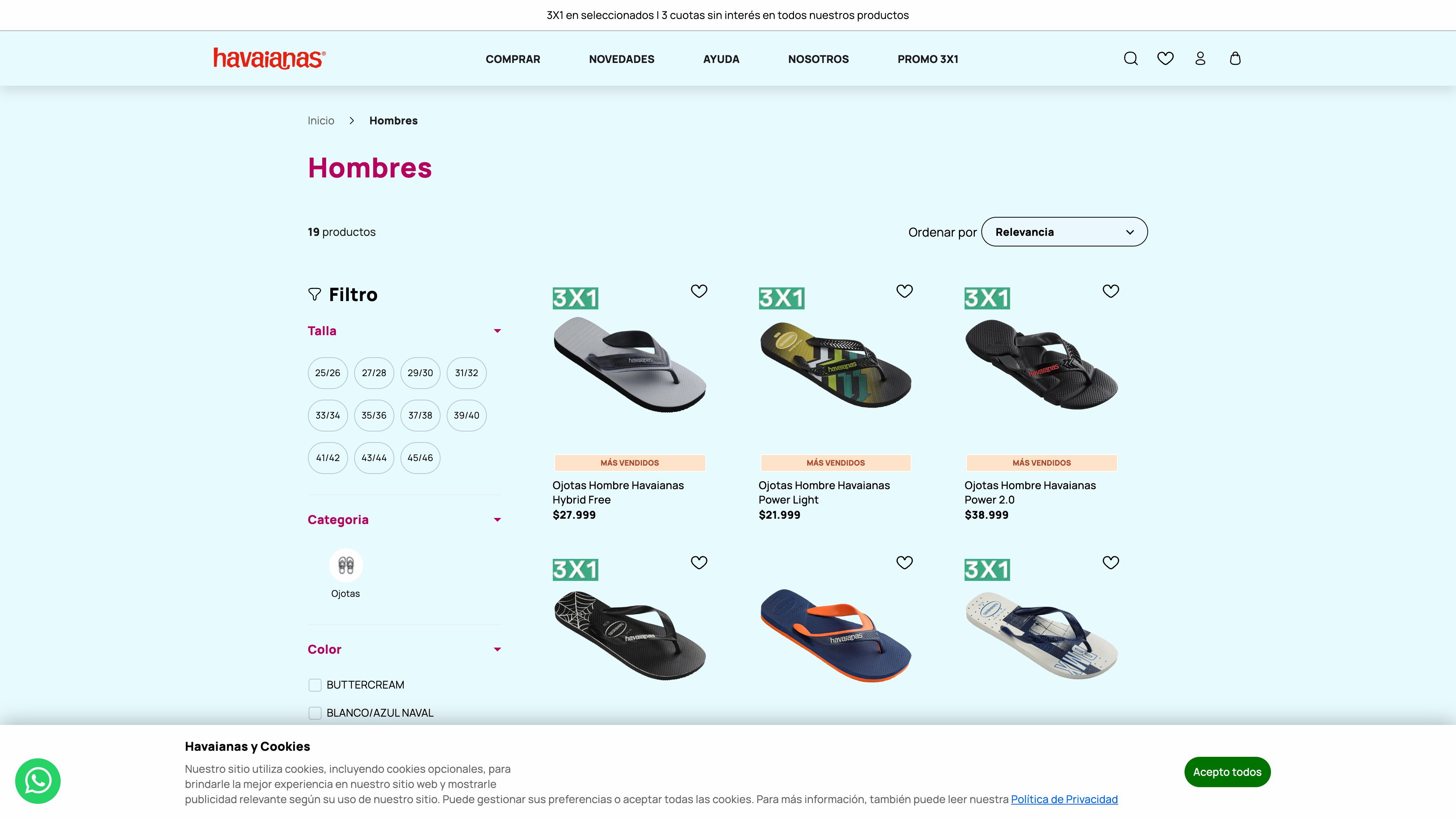 Havaianas screenshot 2