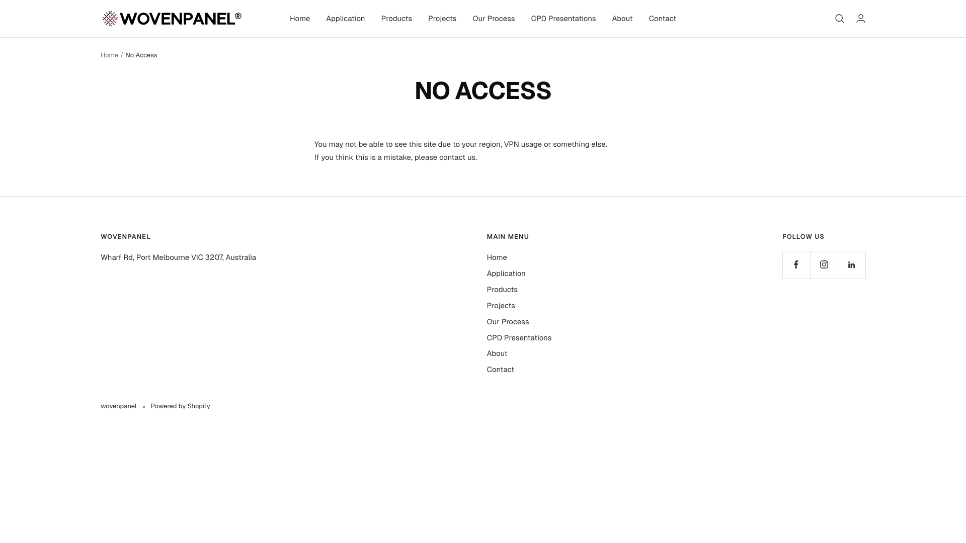 Wovenpanel