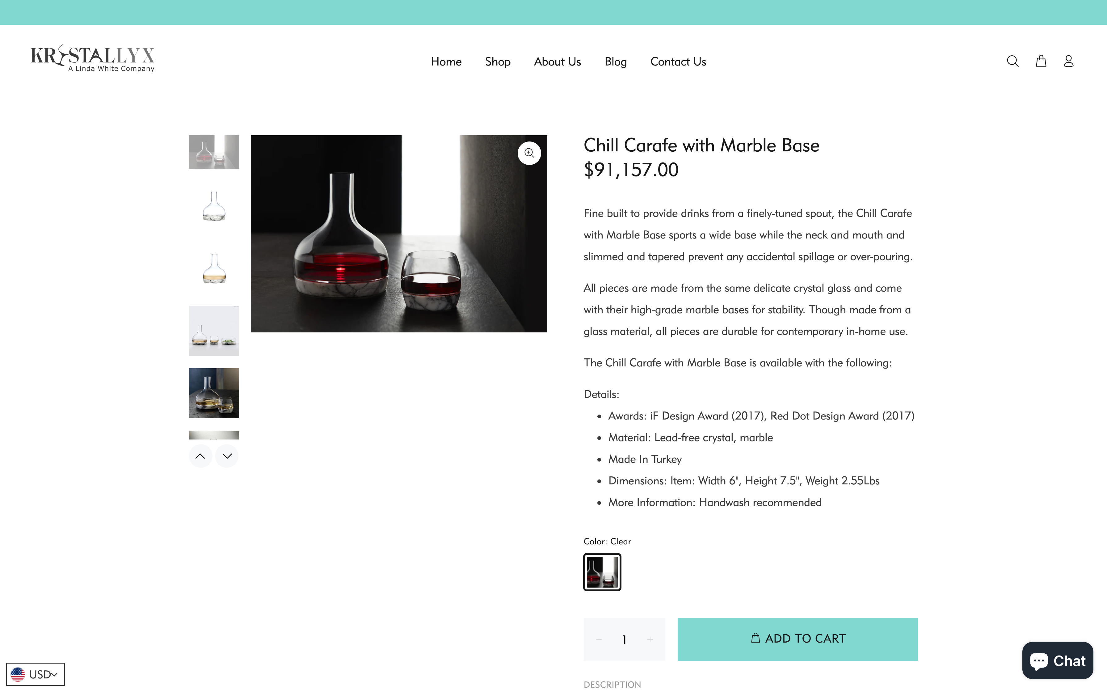 Krystallyx Glassware screenshot 5