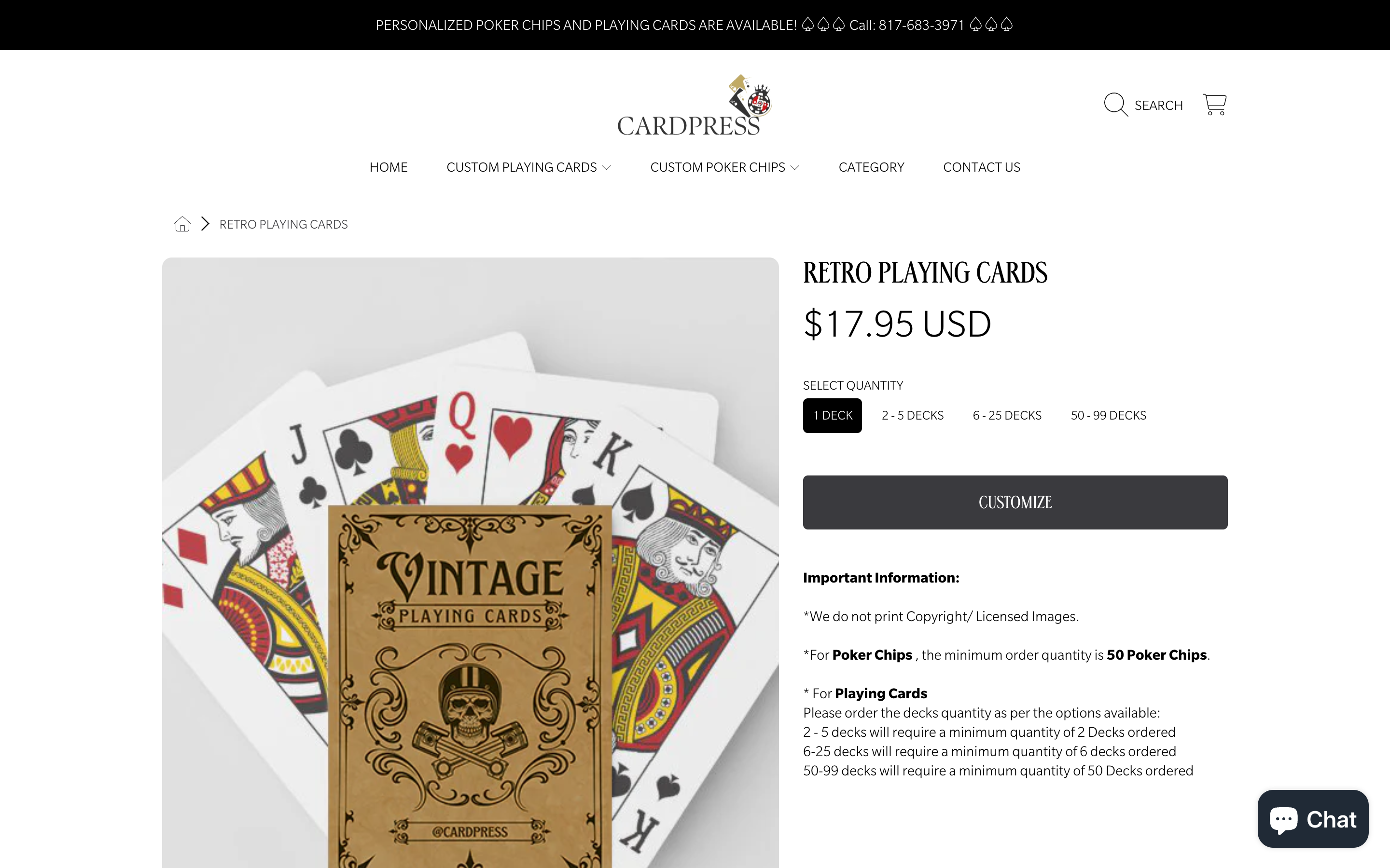 Custom Playing Cards Platform Development screenshot 5