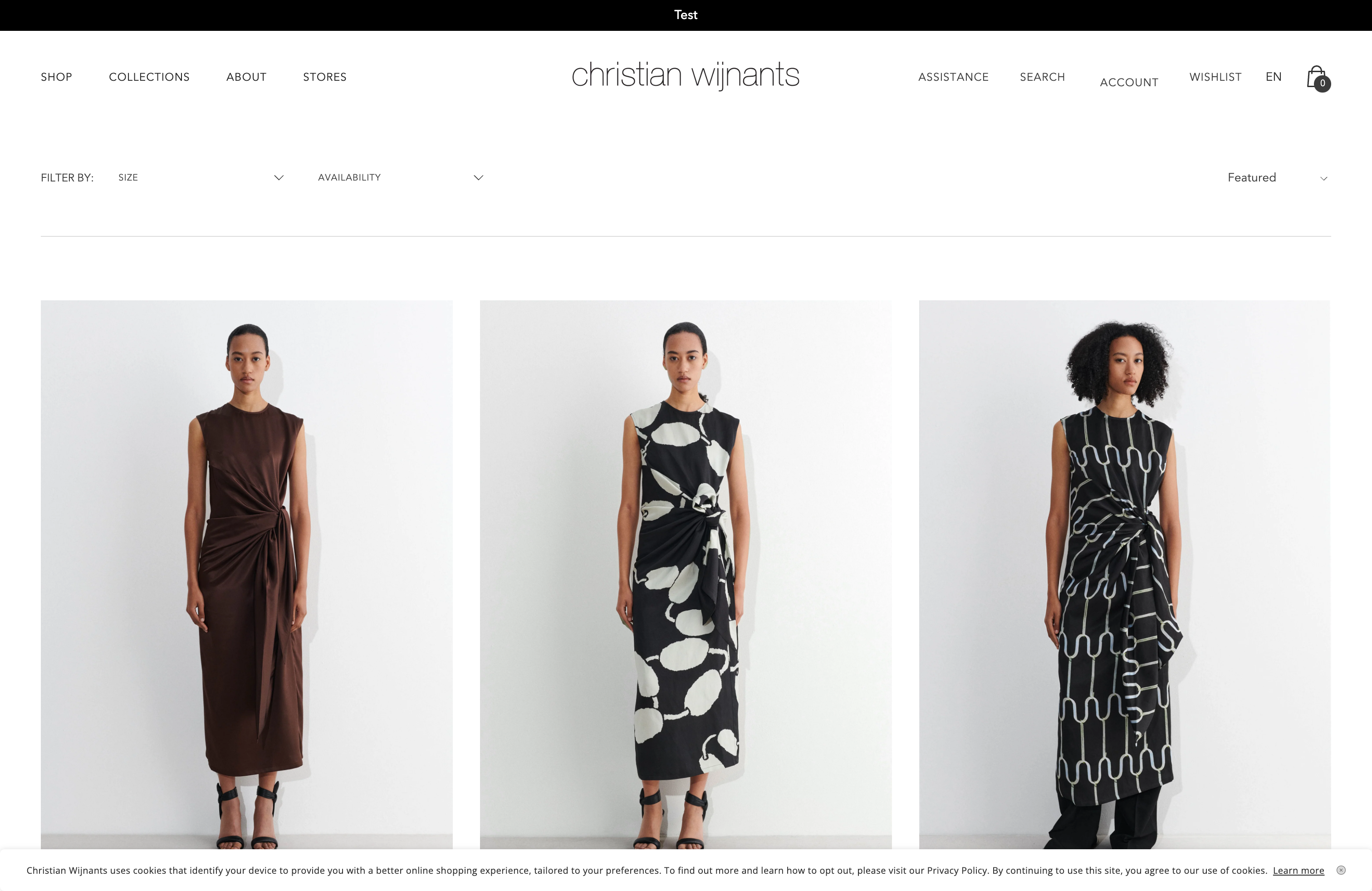 Fashion industry - Christian Wijnants screenshot 2
