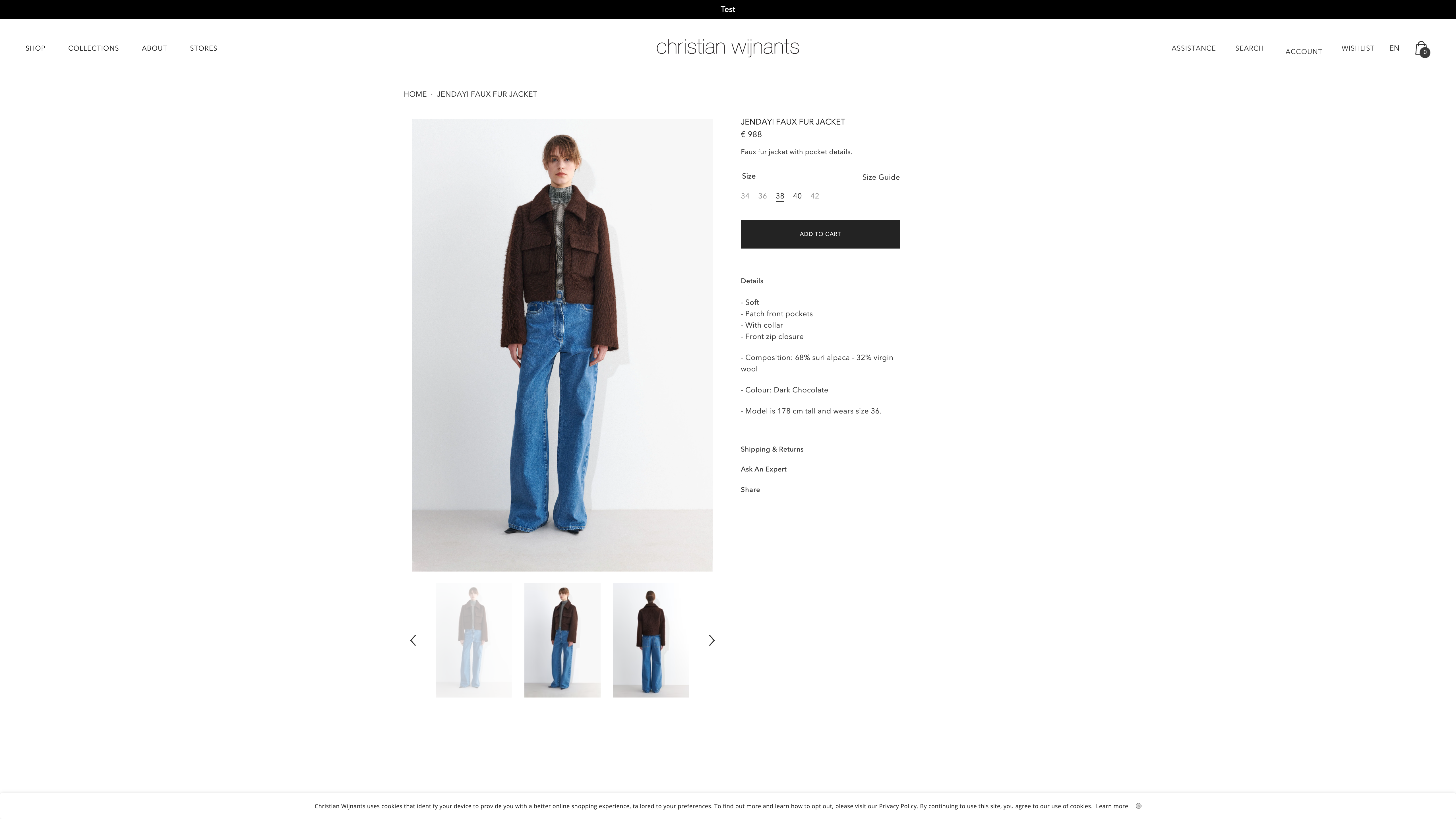 Fashion industry - Christian Wijnants screenshot 7