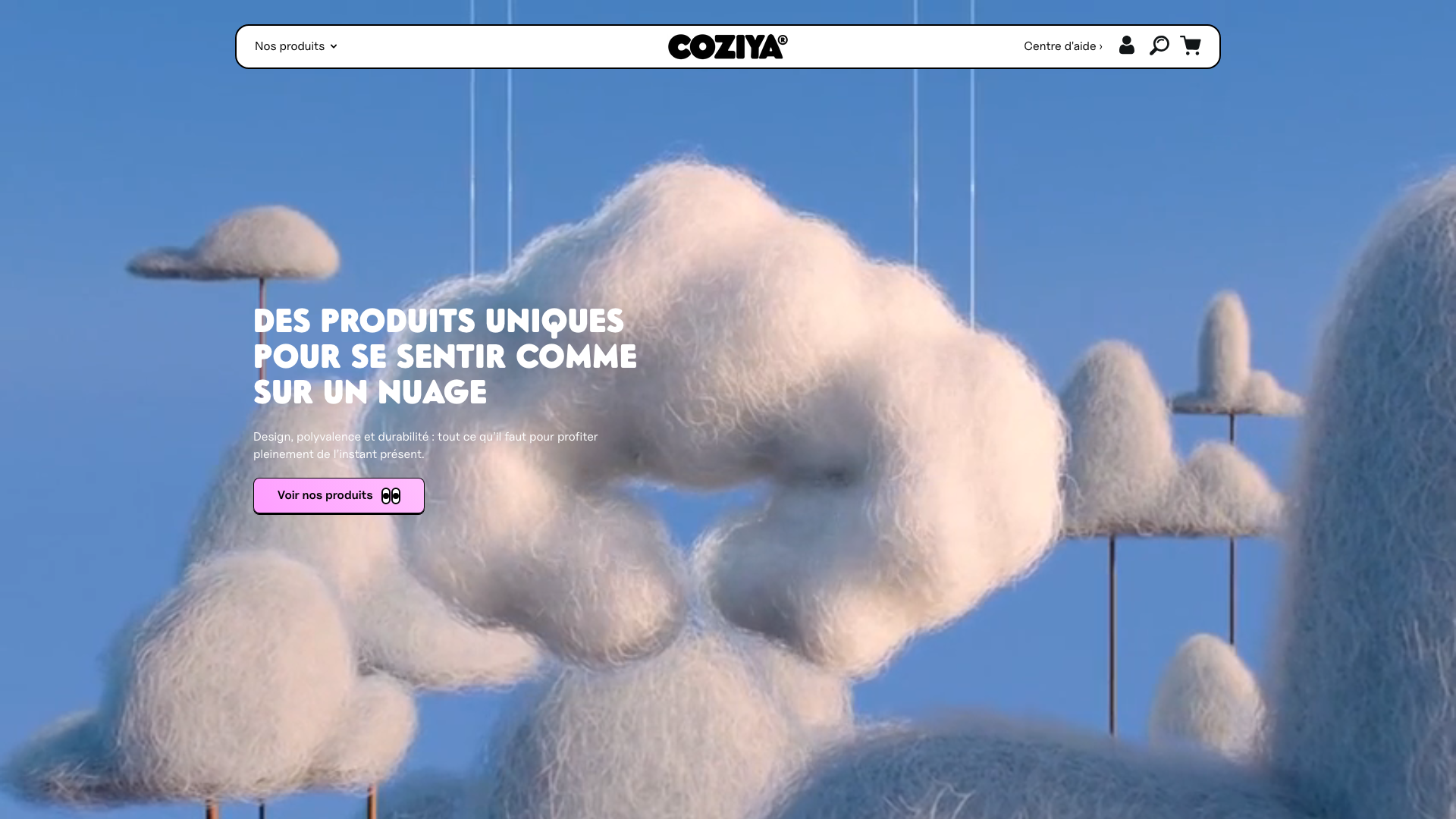 Refonte complète de Coziya