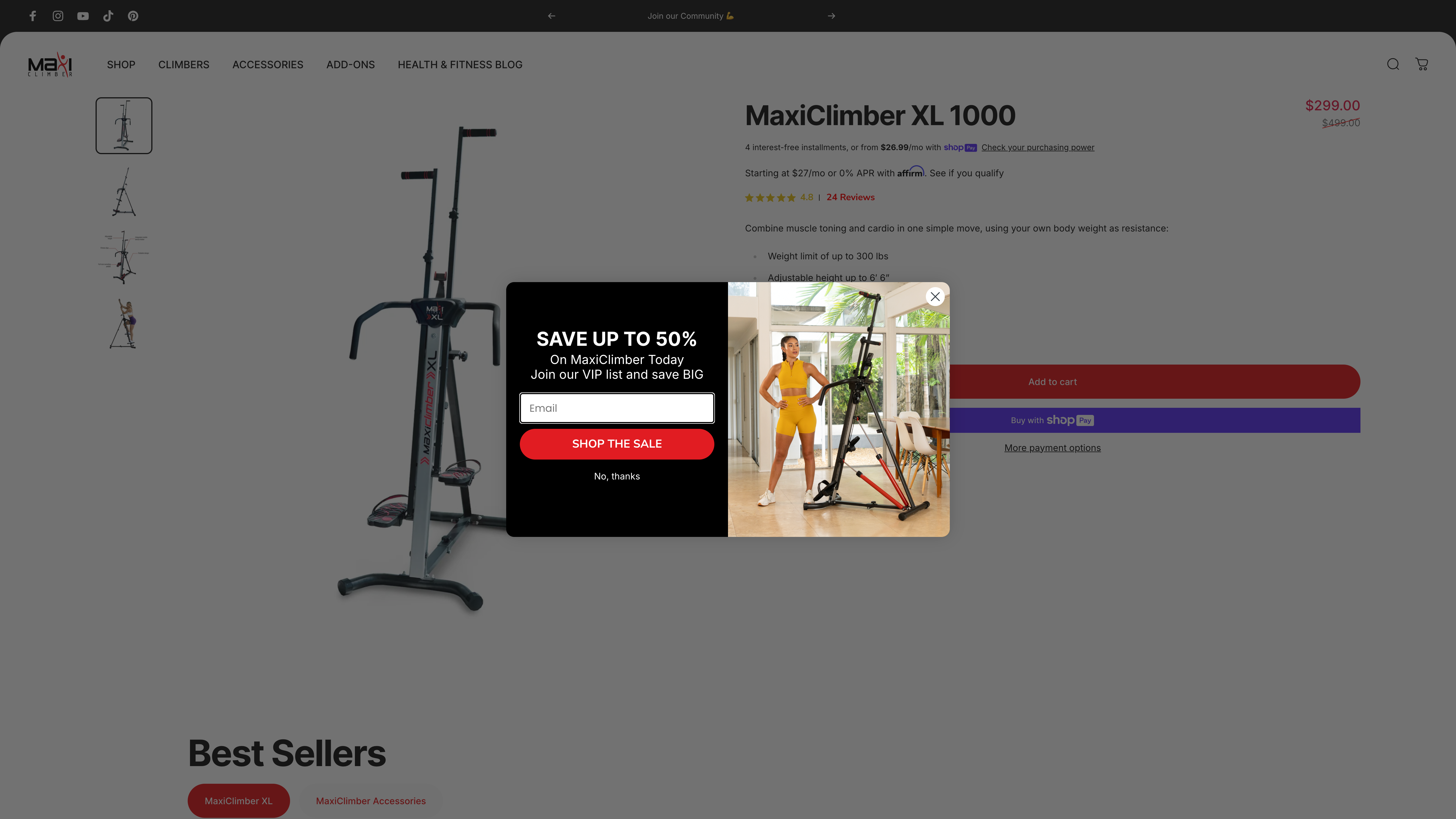MaxiClimber screenshot 4