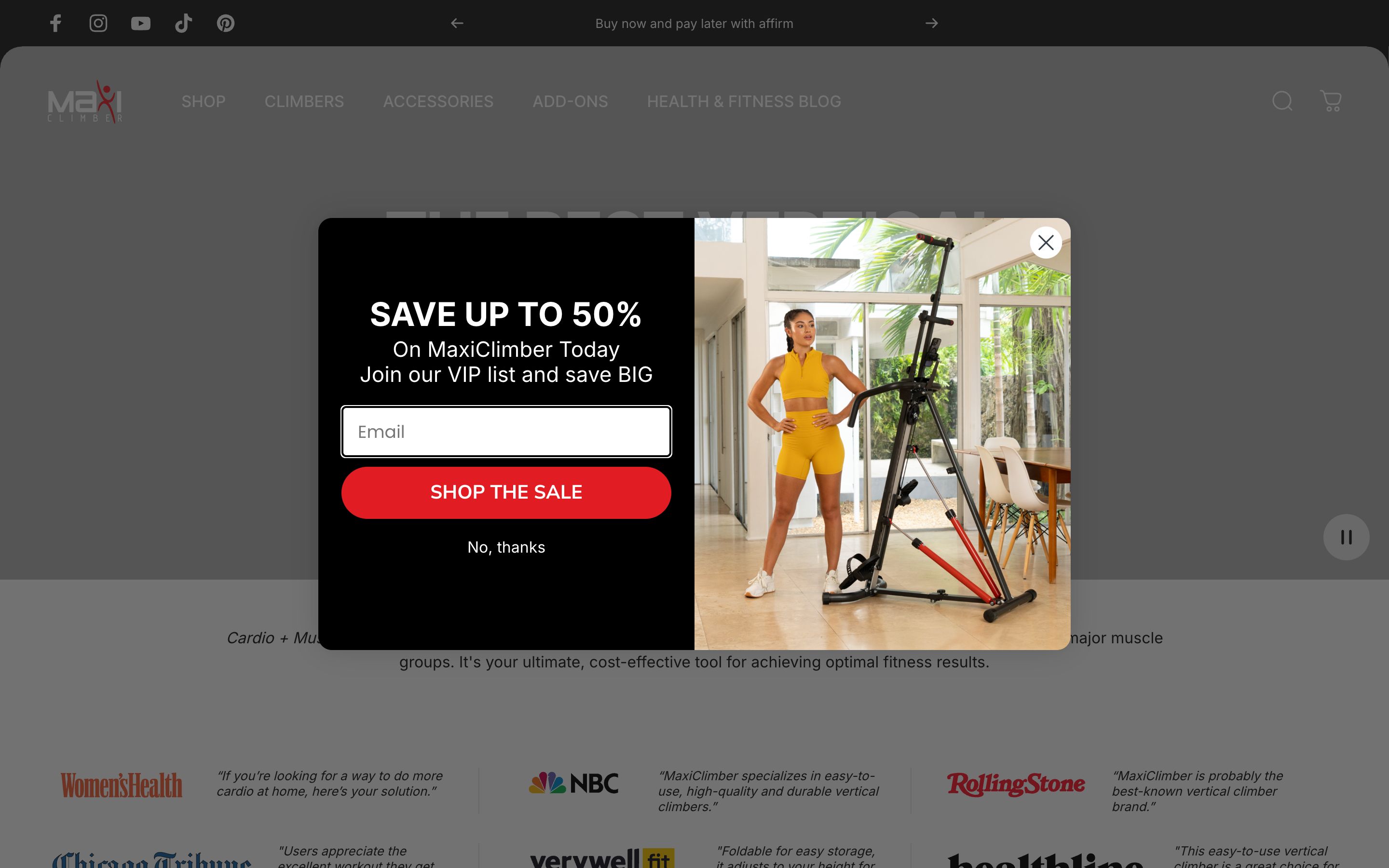 MaxiClimber screenshot 5