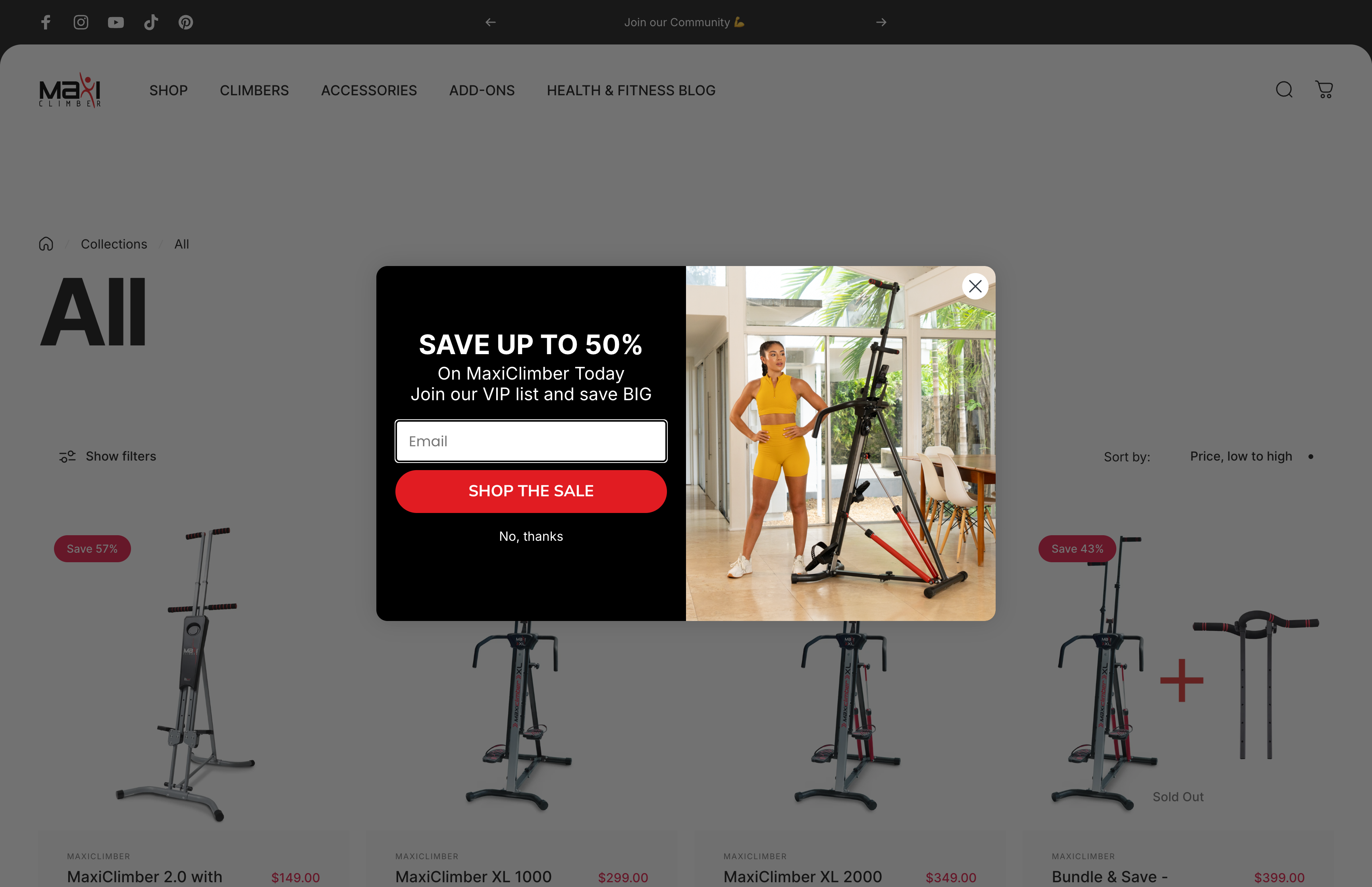 Migration to Shopify Plus for MaxiClimber: Enhancing User Experience