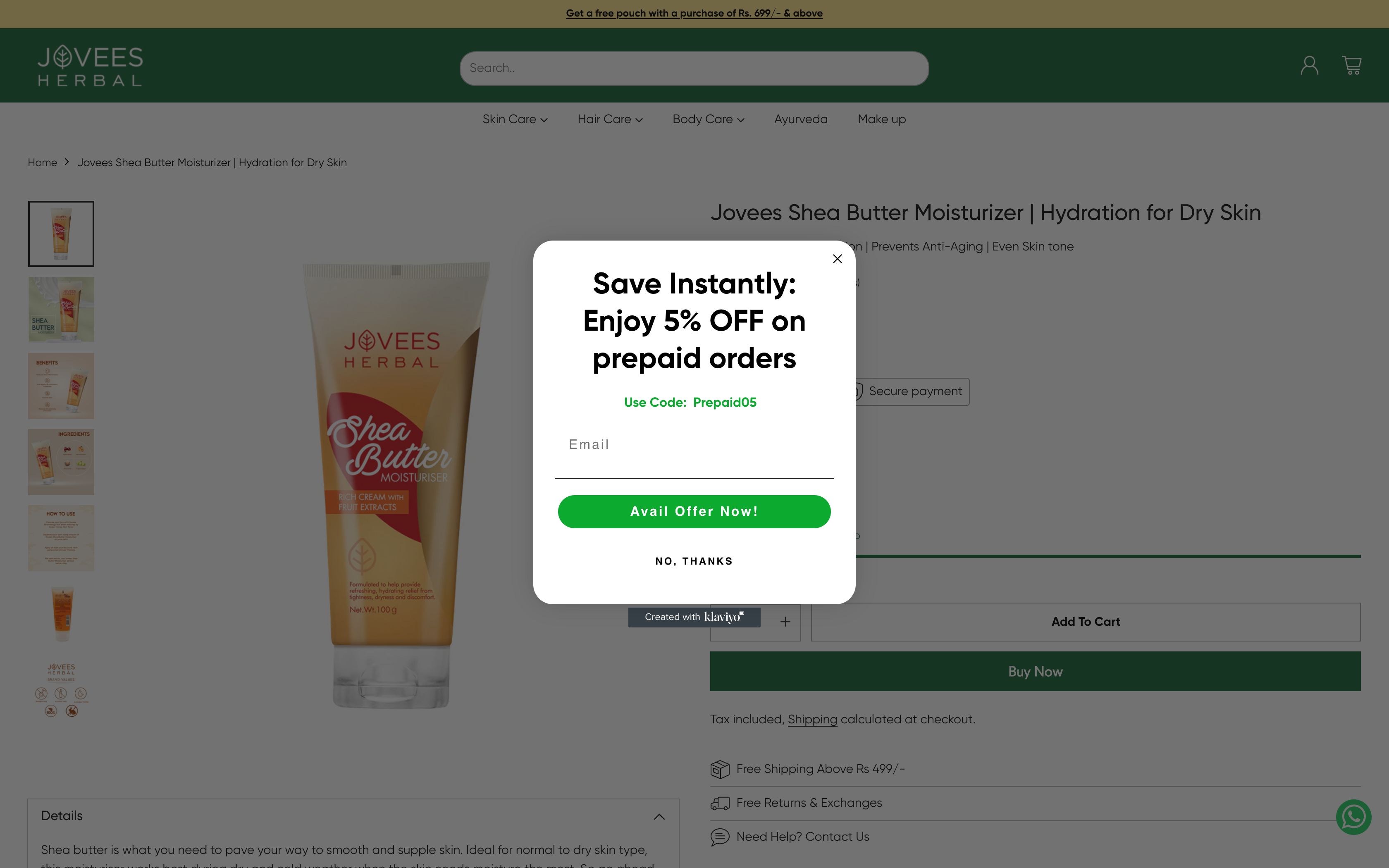 Jovees Herbal screenshot 3