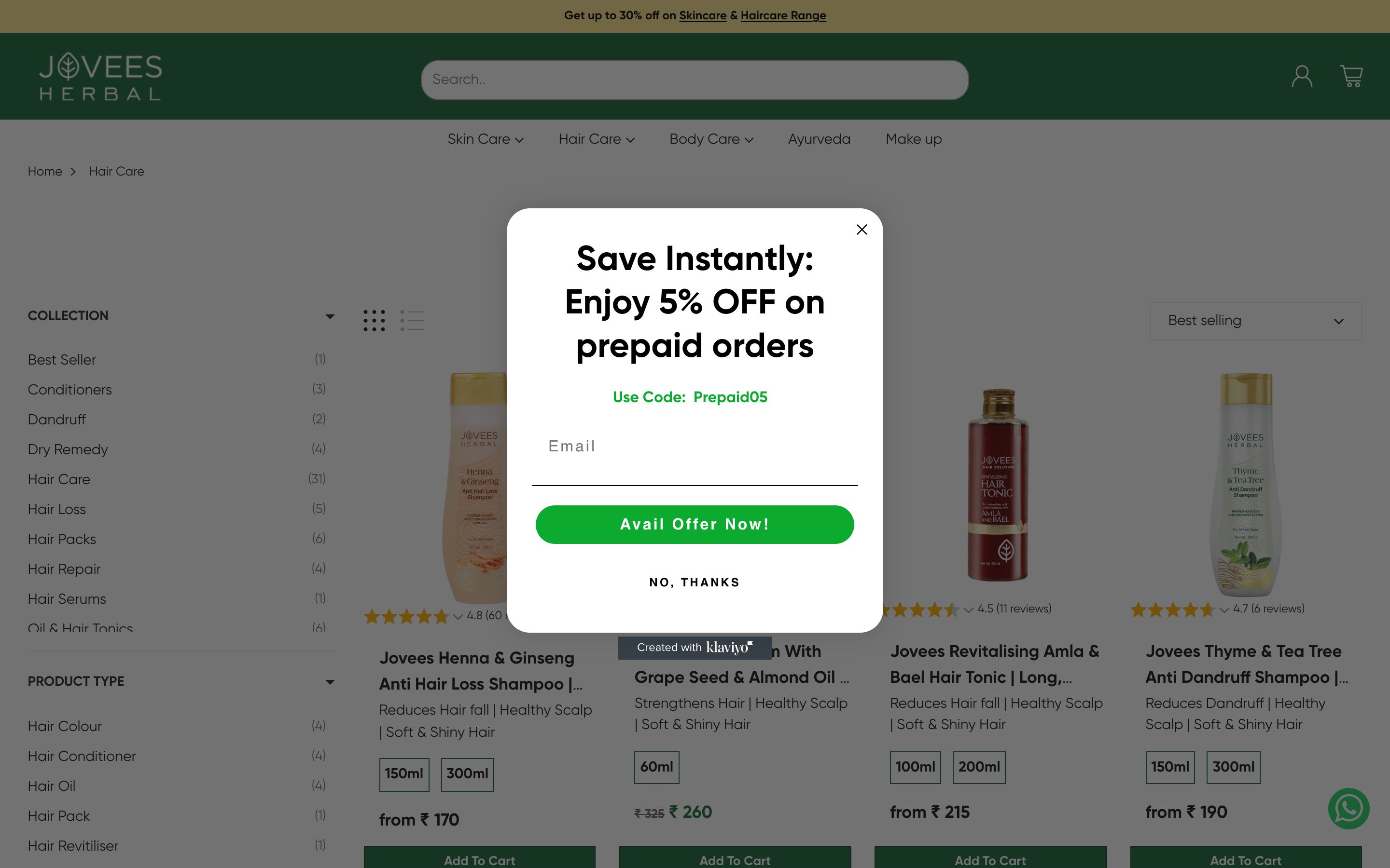 Jovees Herbal screenshot 5